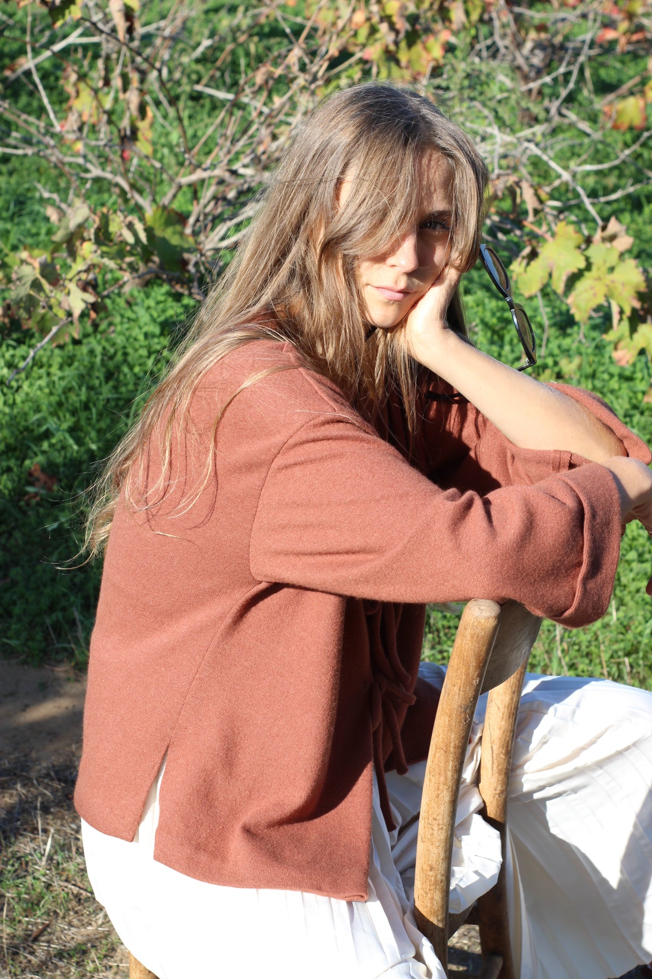 Cardigan Fiocco in lana pura