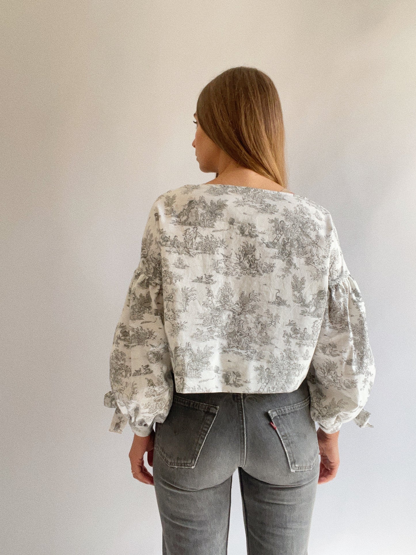 Susan Blouse Velvet Silk