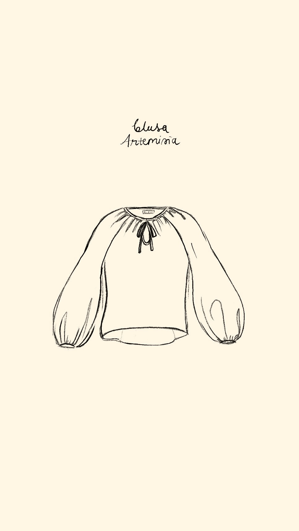 Blusa Artemisia lino