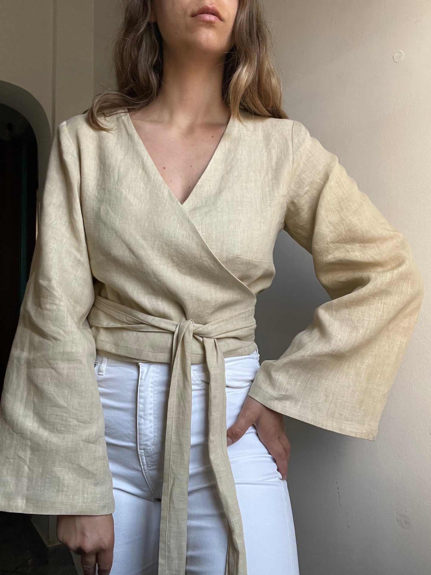 Linen Shell Top