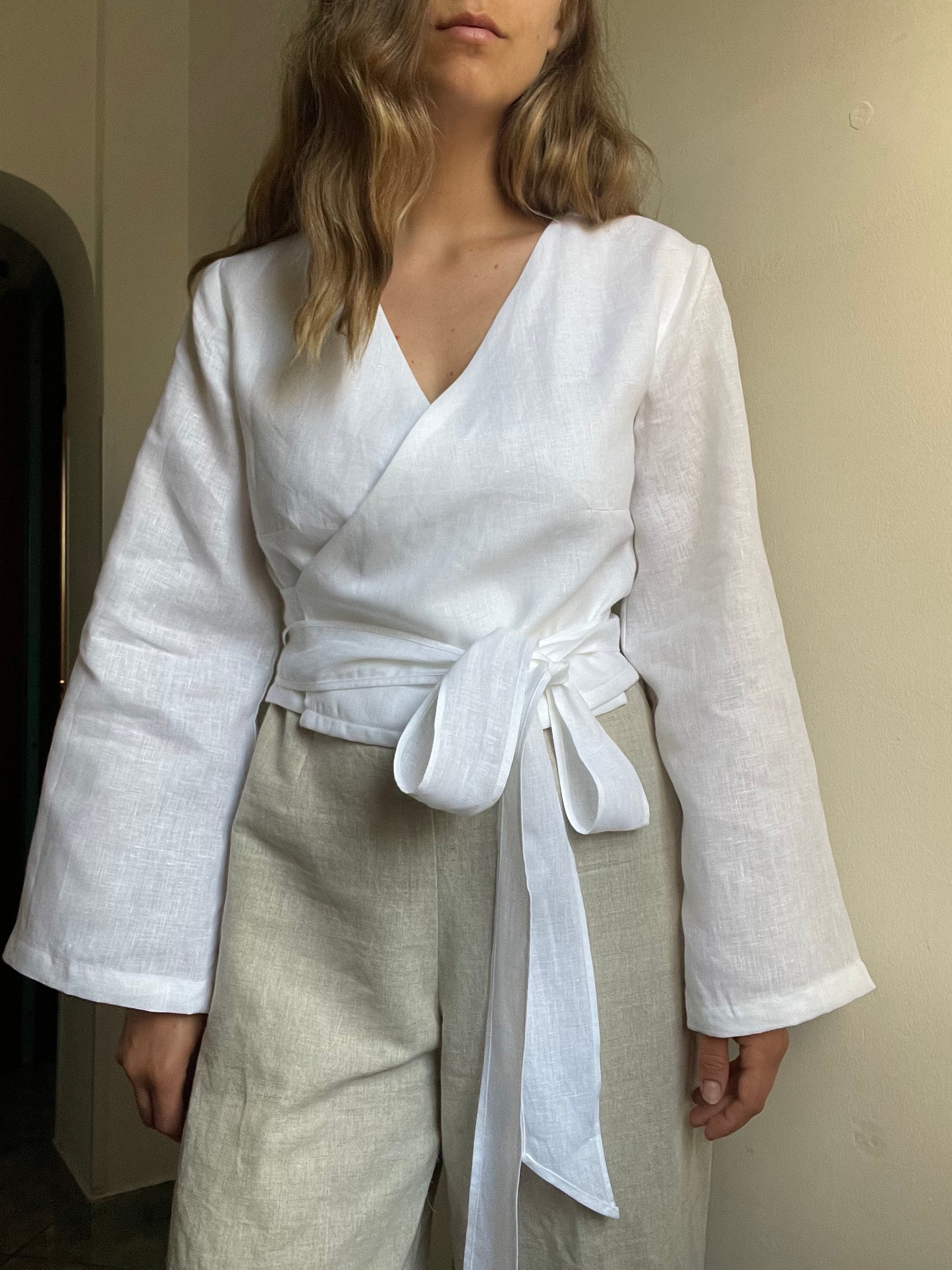 Linen Shell Top