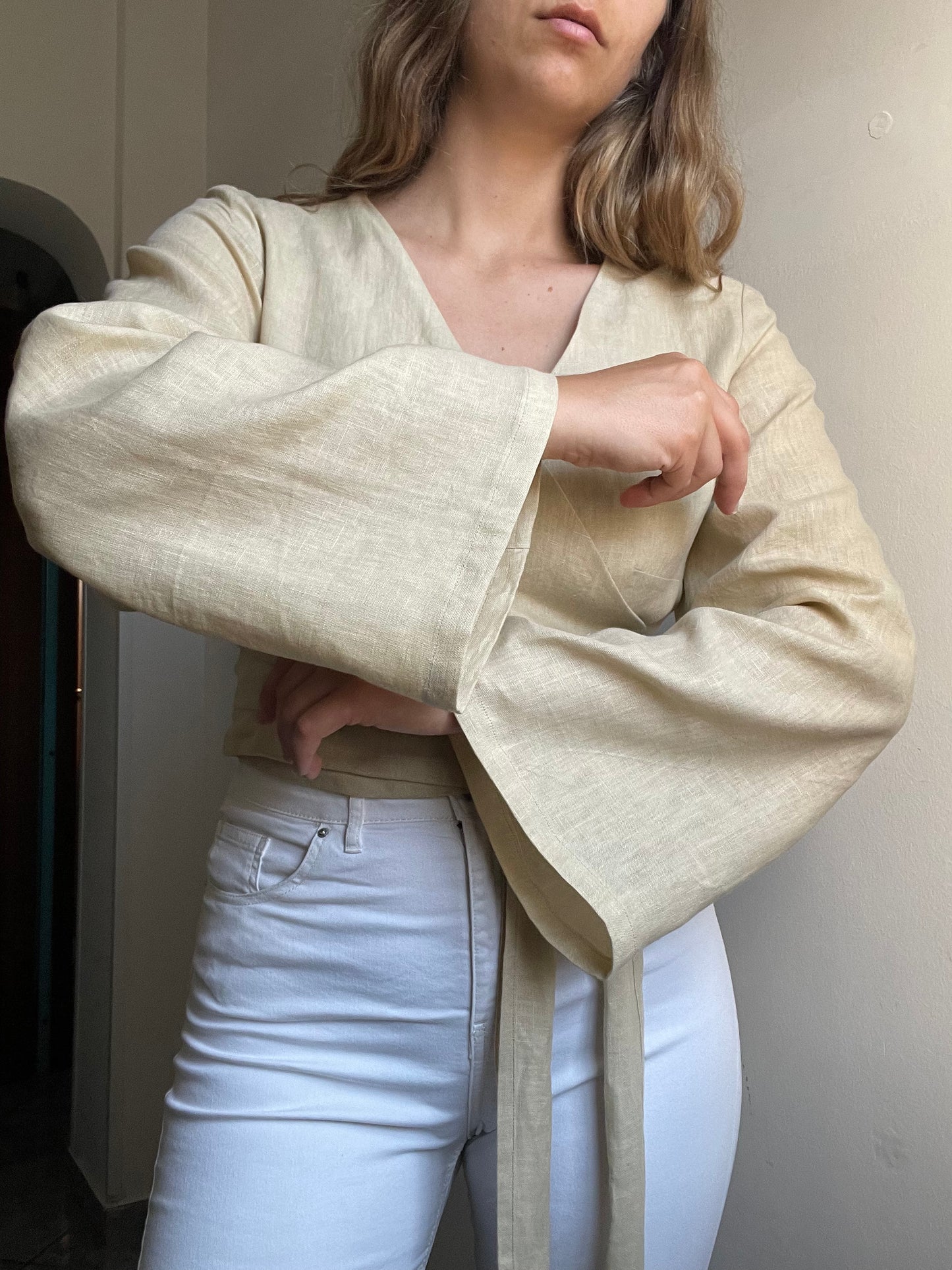 Linen Shell Top