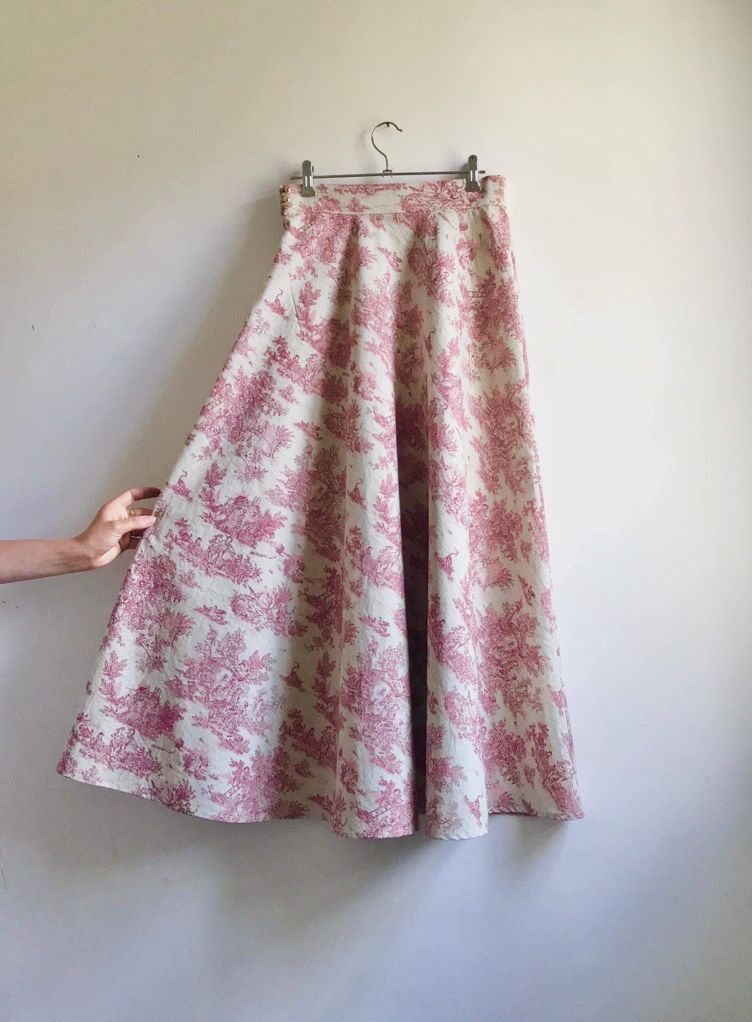 Sorbet cotton skirt