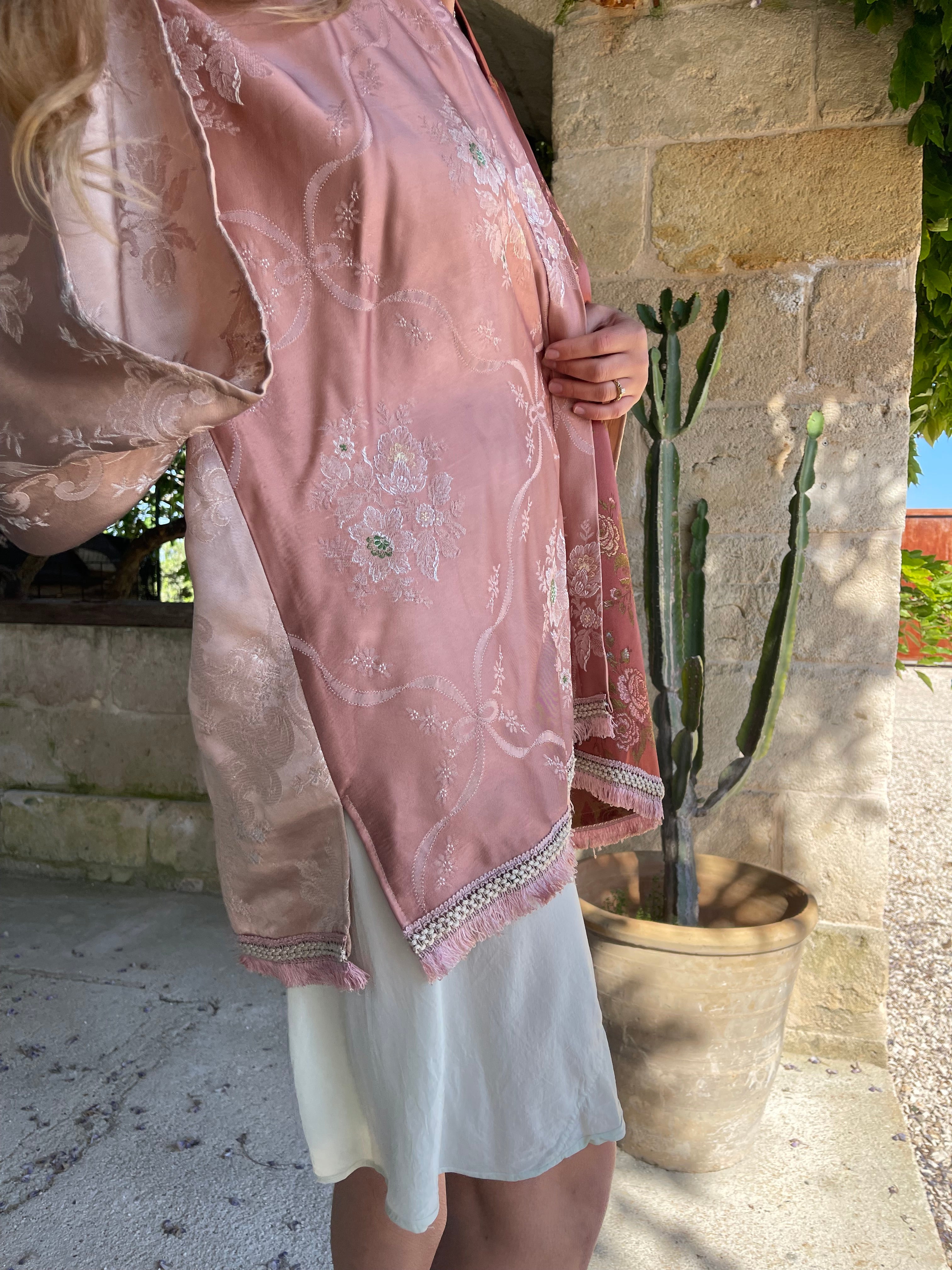 Kimono con frange