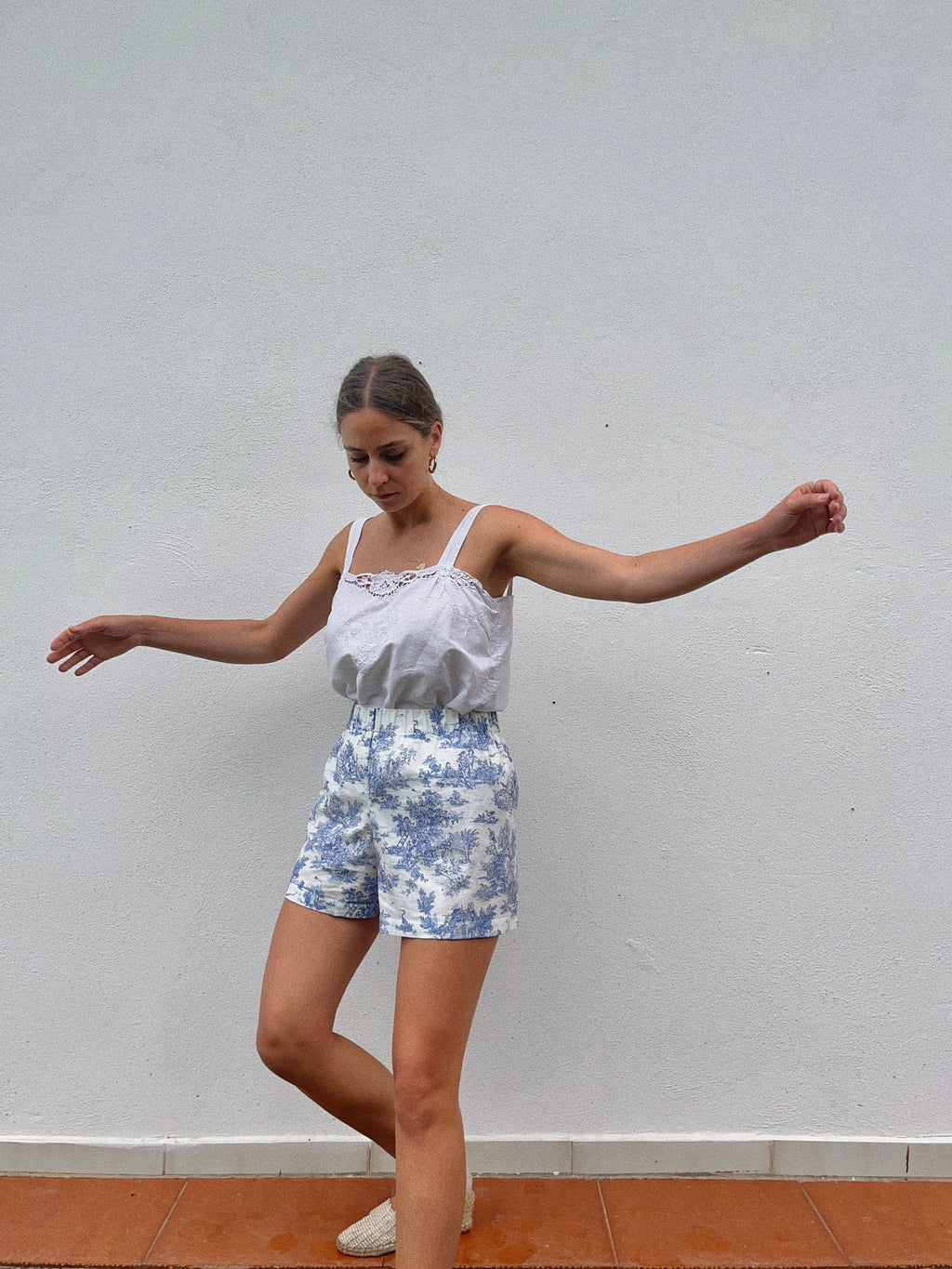 Pantaloncino Olivia cotone