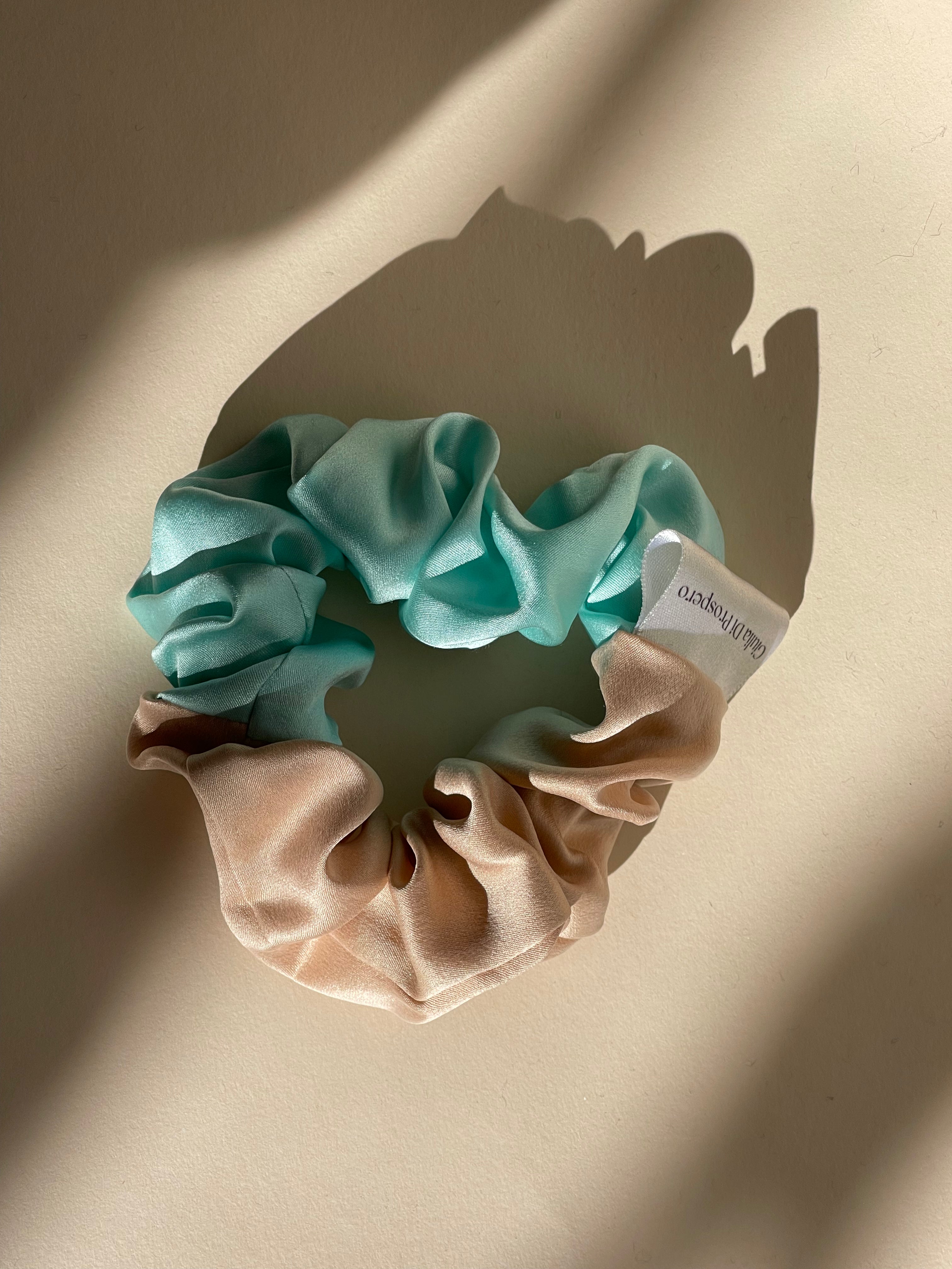Medium Scrunchie bicolore