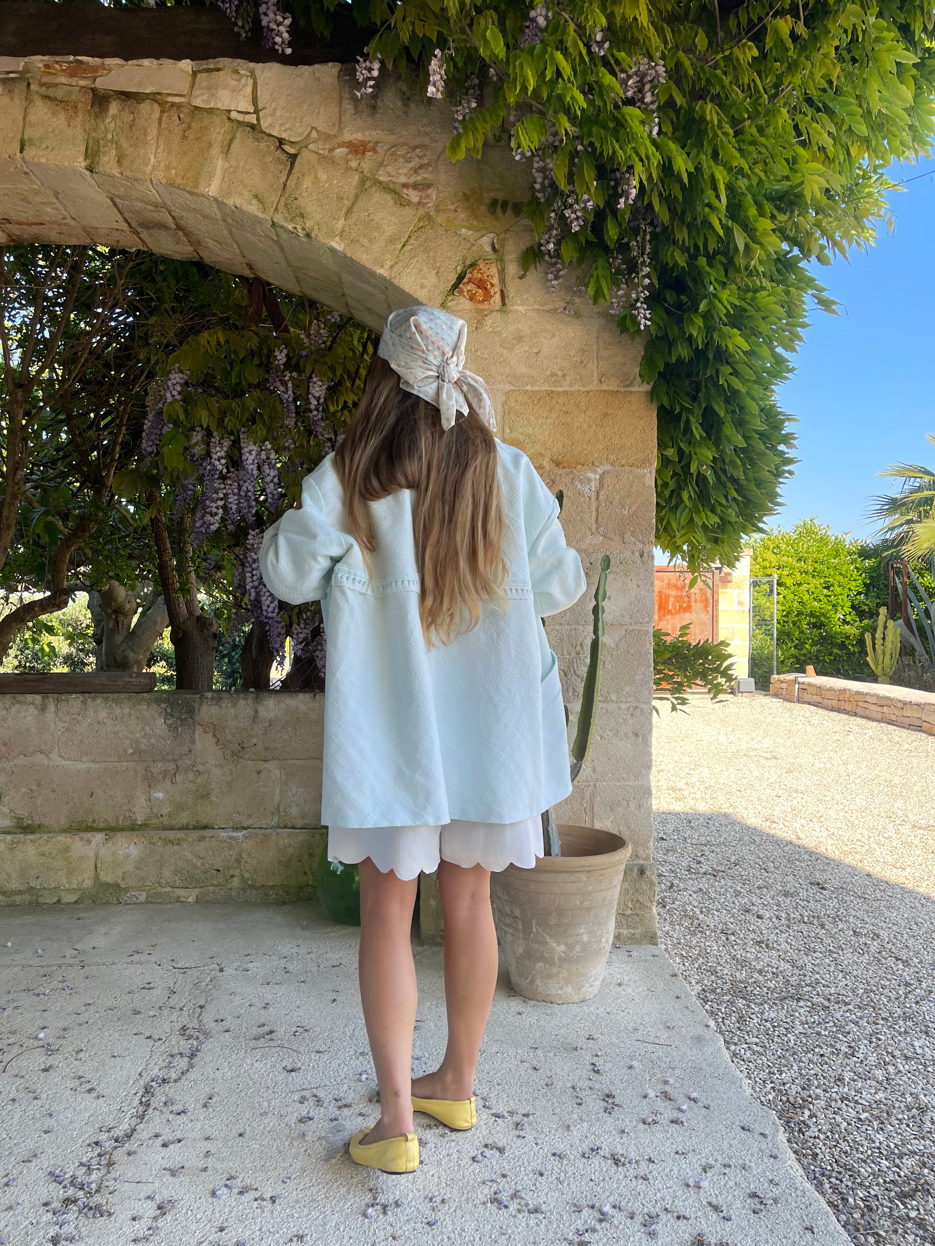 Foulard seta pura