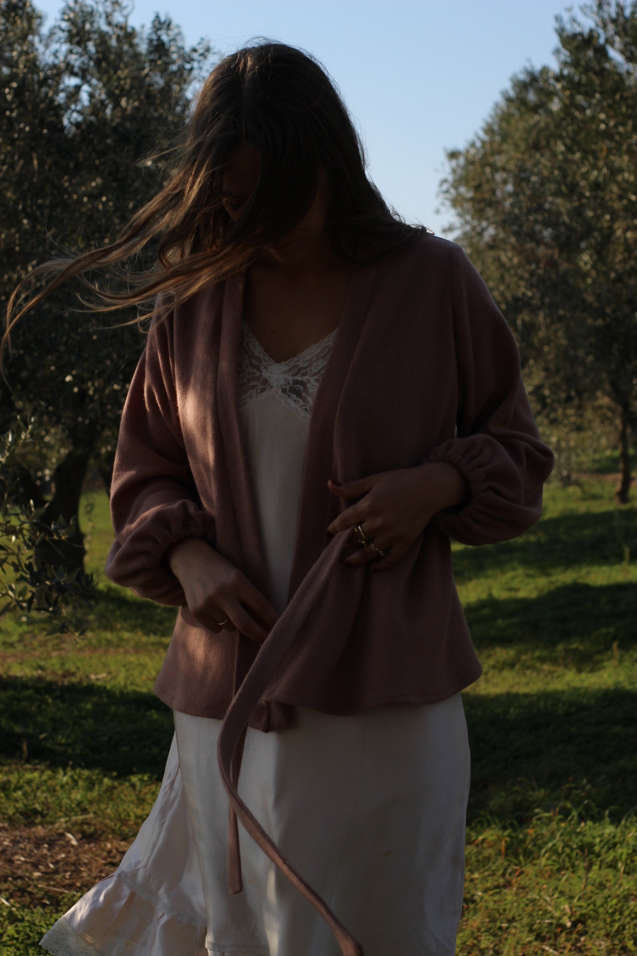 Cardigan Beatrice in lana pura