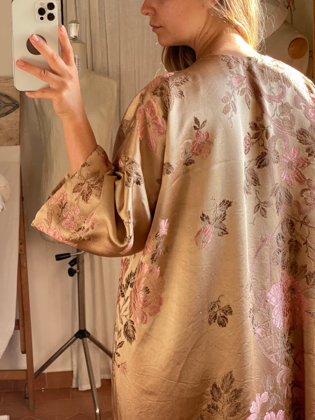 Kimono con frange