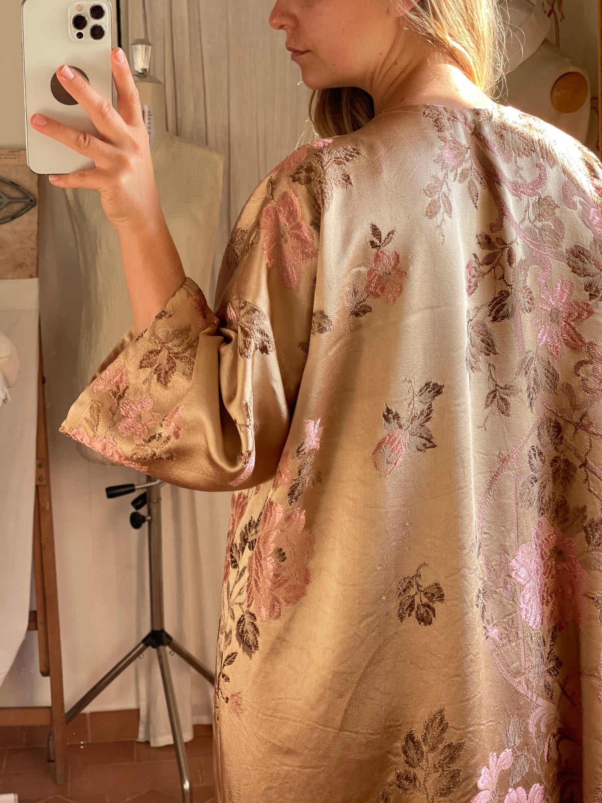Kimono con frange
