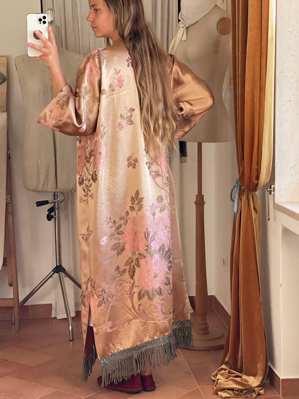 Kimono con frange