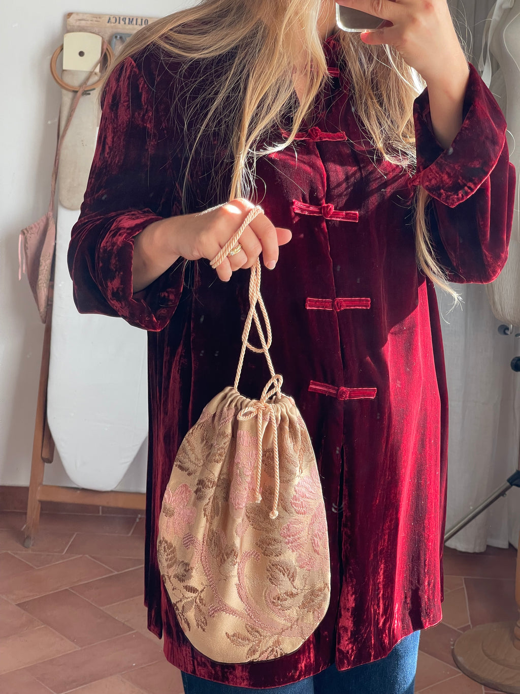 Borsina jacquard vintage