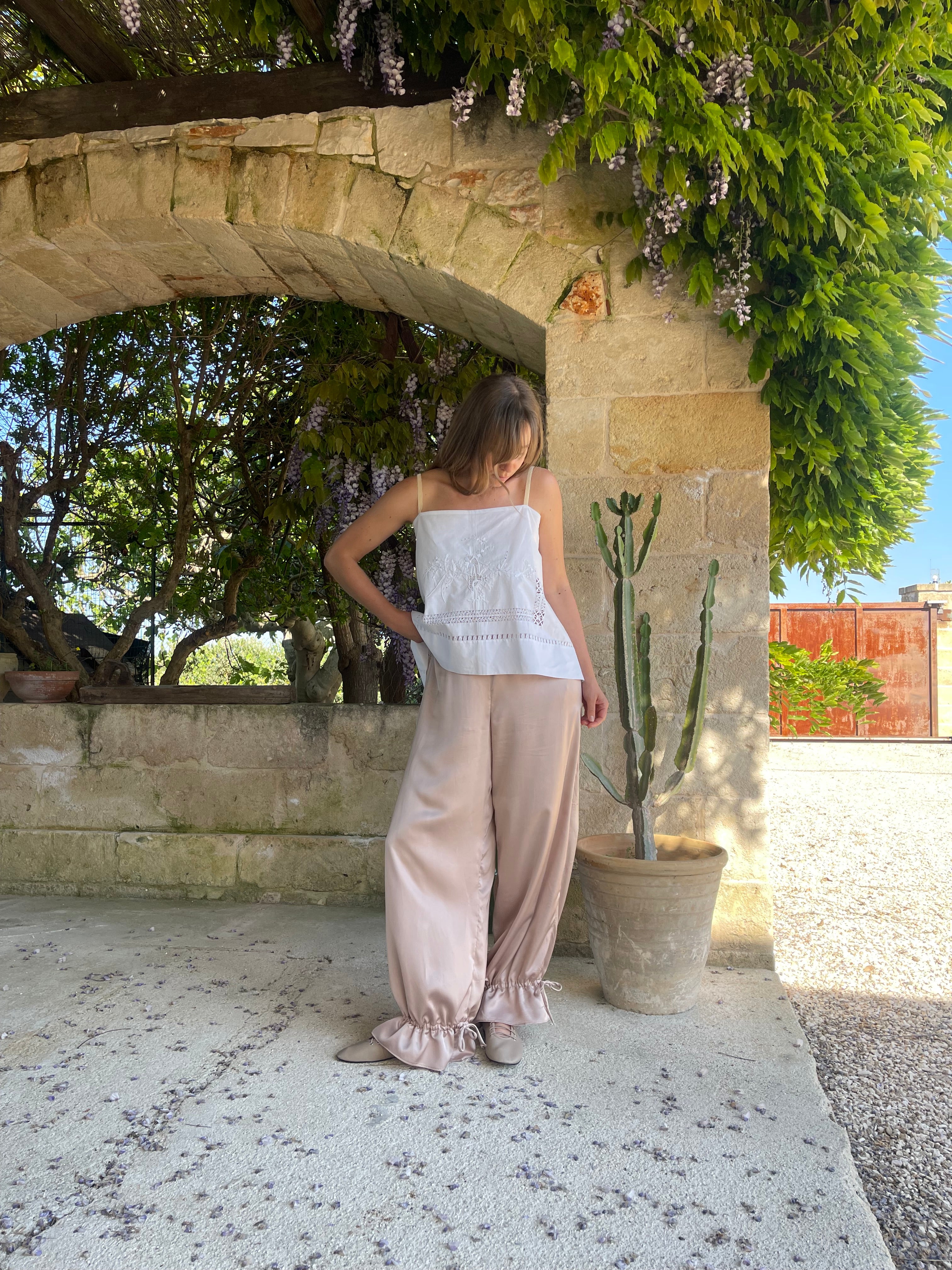 Pantalone satin bloomers