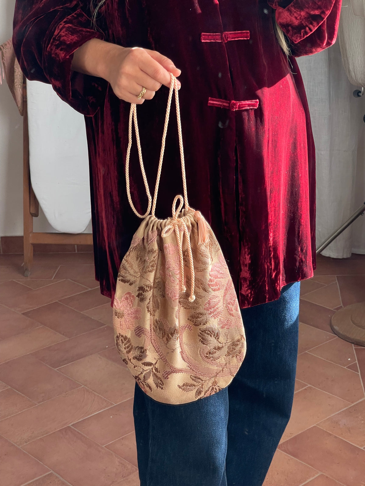 Borsina jacquard vintage