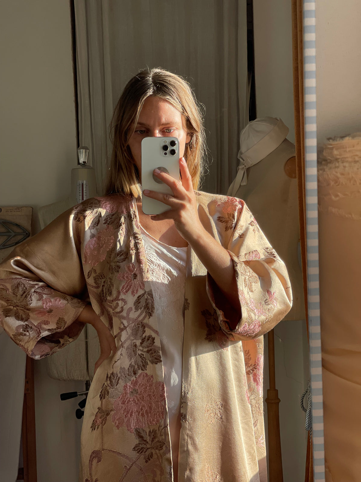 Kimono con frange