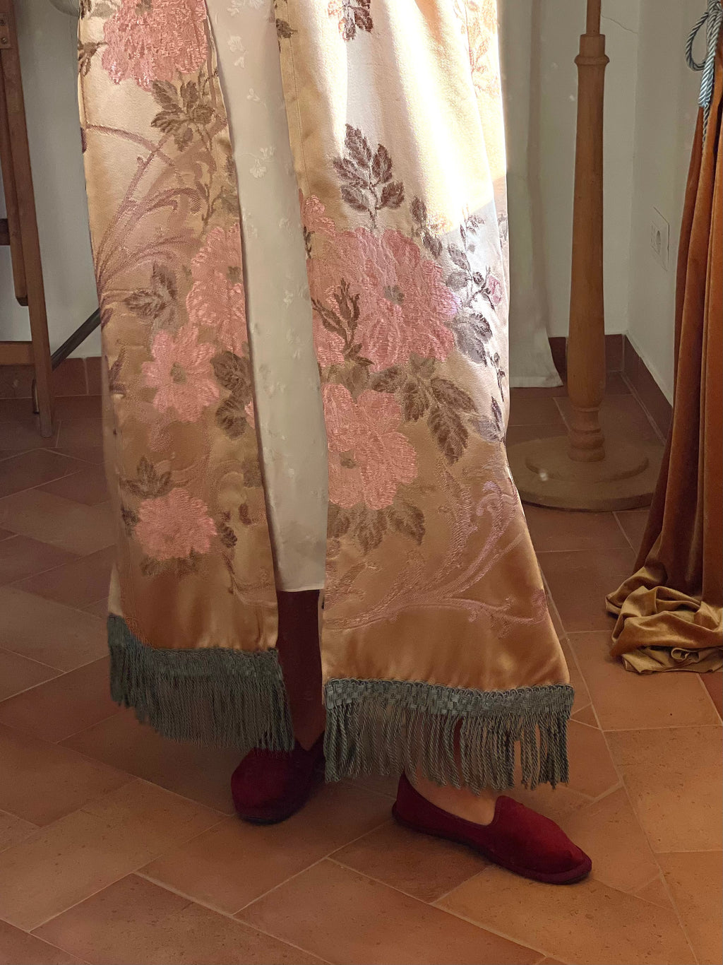 Kimono con frange