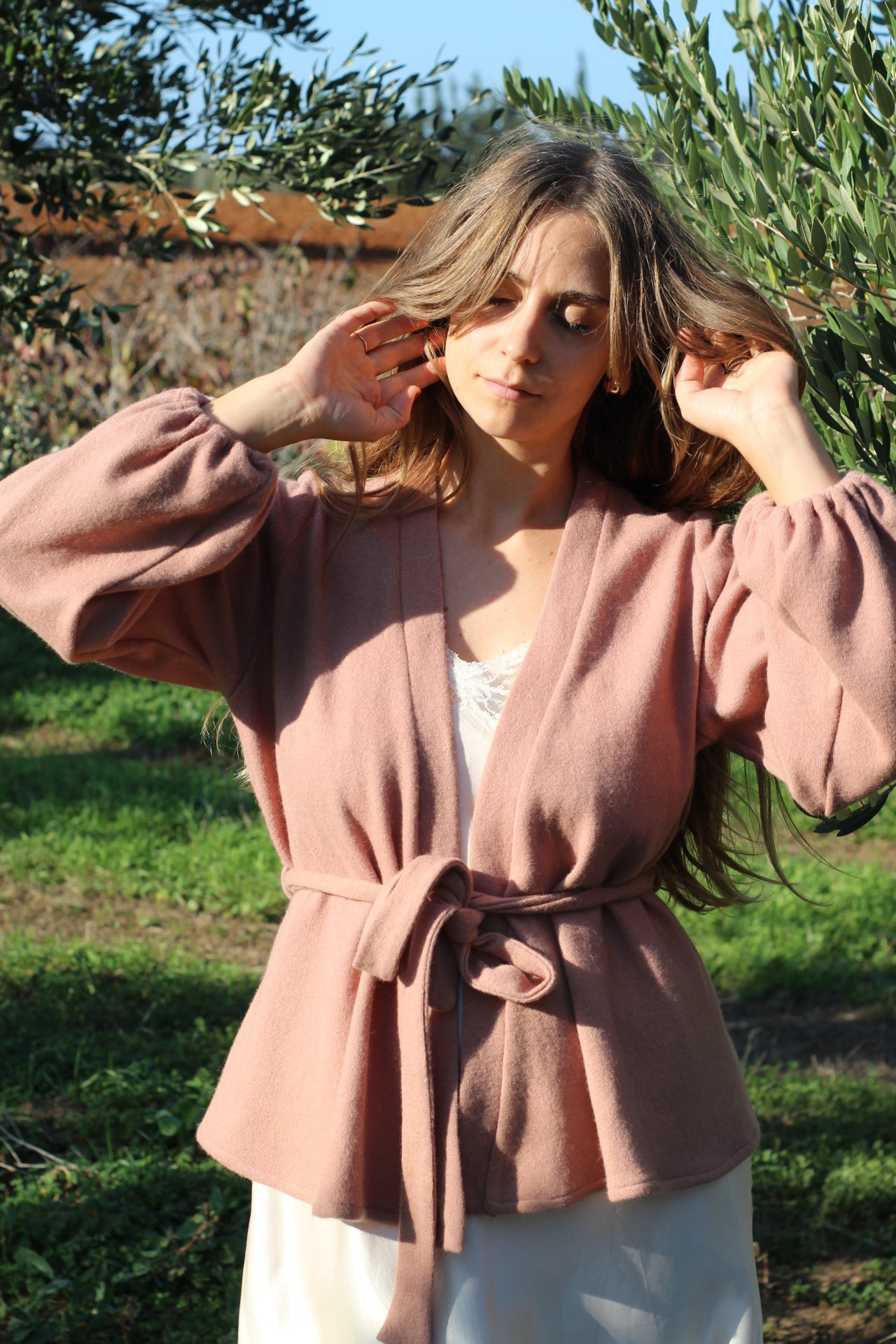 Cardigan Beatrice in lana pura