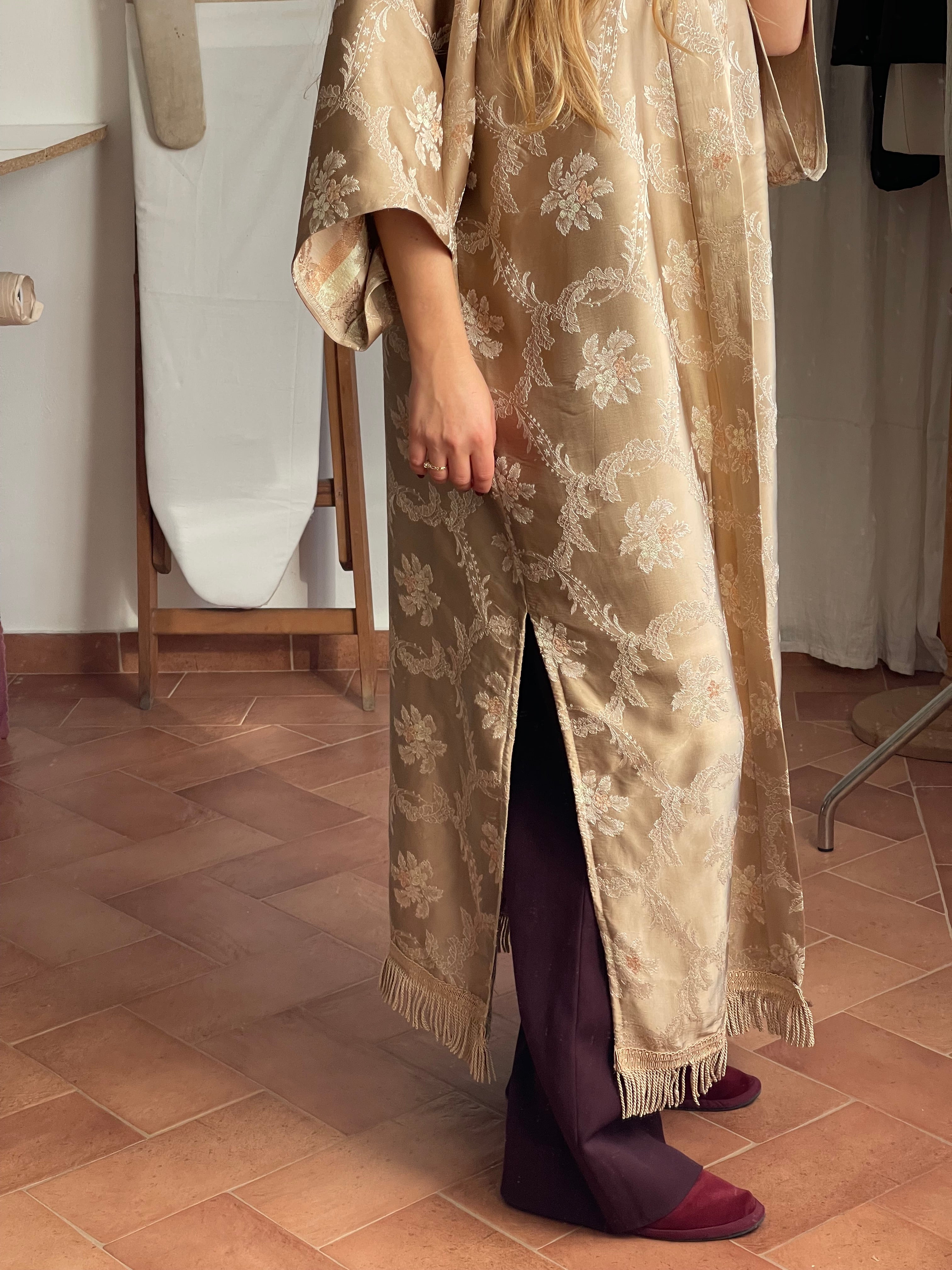Kimono con frange