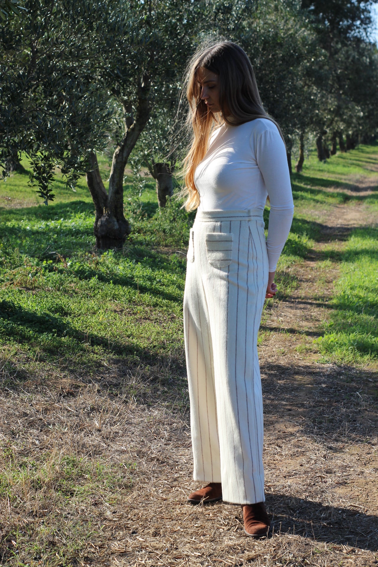 Pantalone Palazzo con tasche
