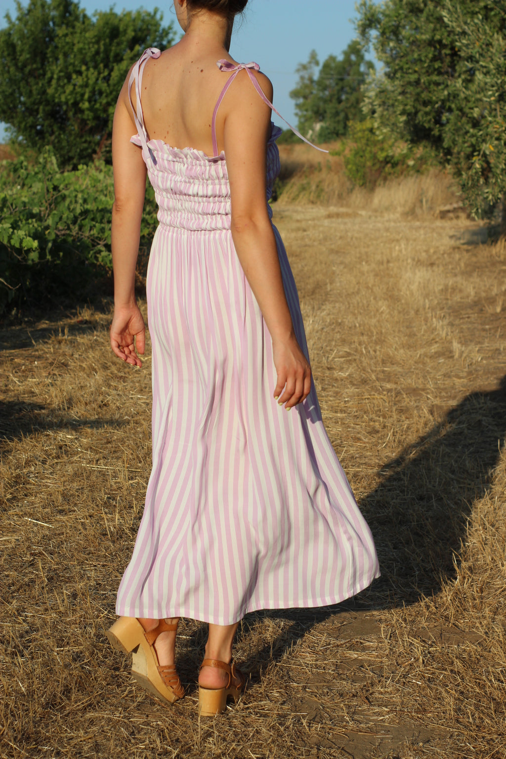 Lola dress with suspenders