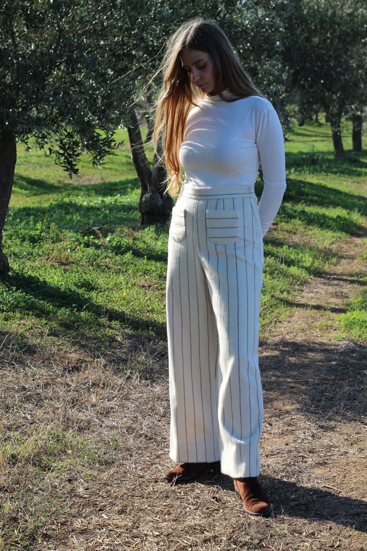 Pantalone Palazzo con tasche