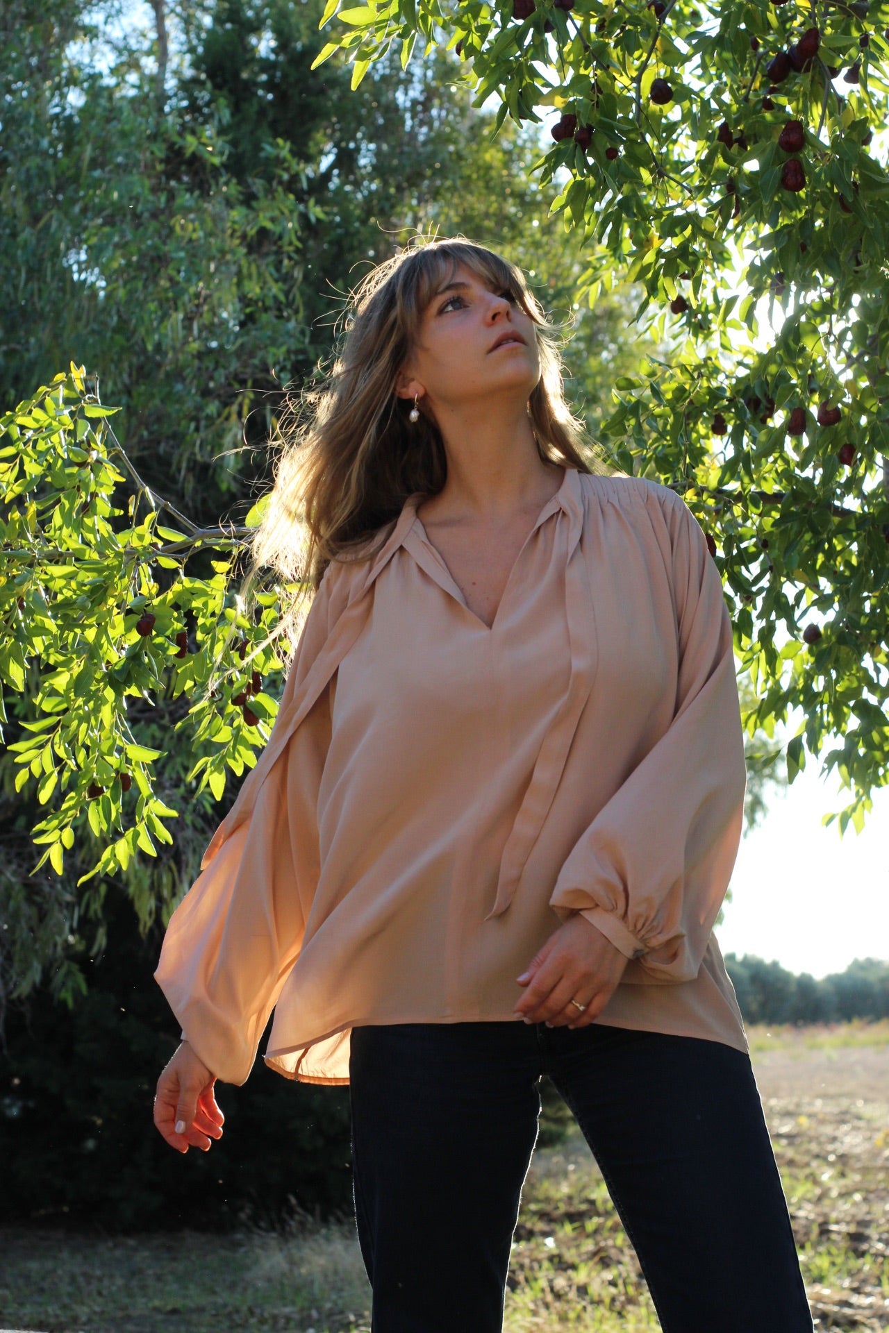 Blusa Lucia seta