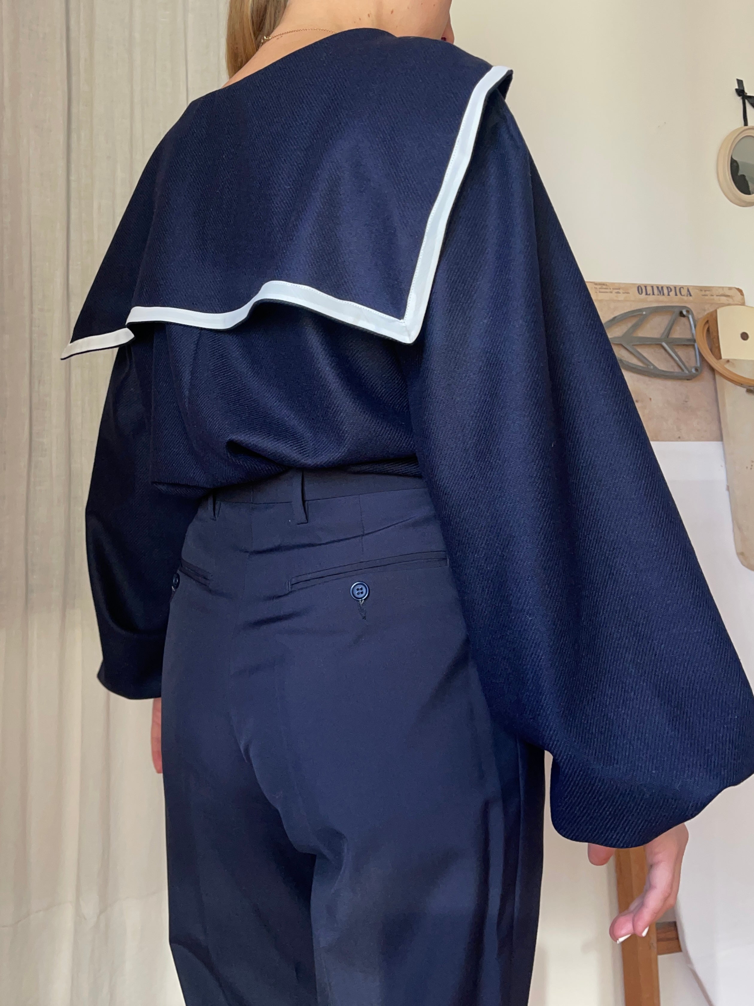 Maglione da marinaio lana