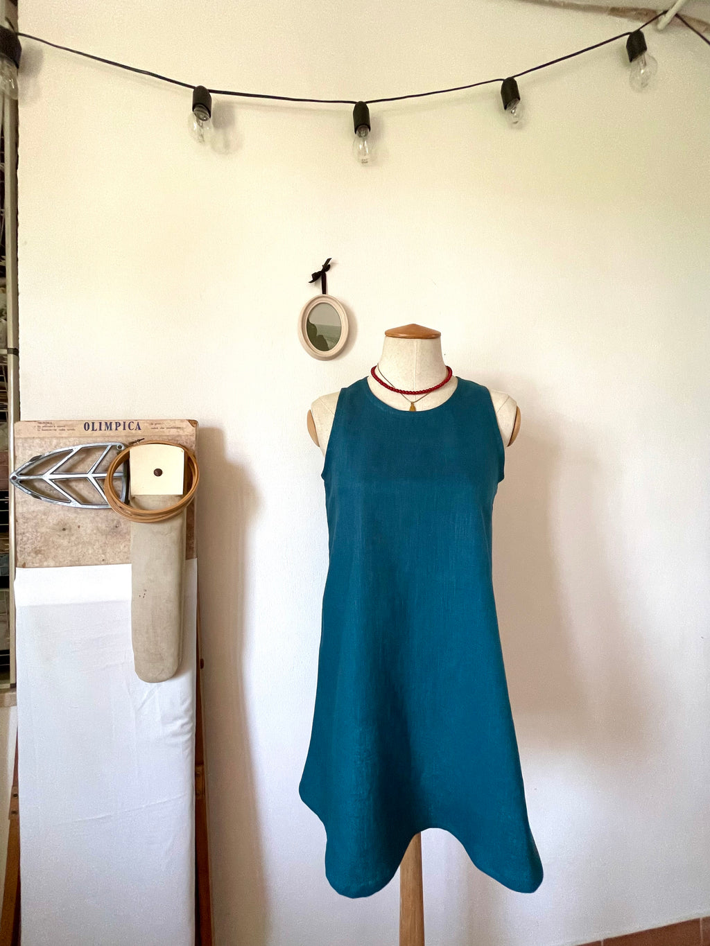 Vestito Riviera lino corto