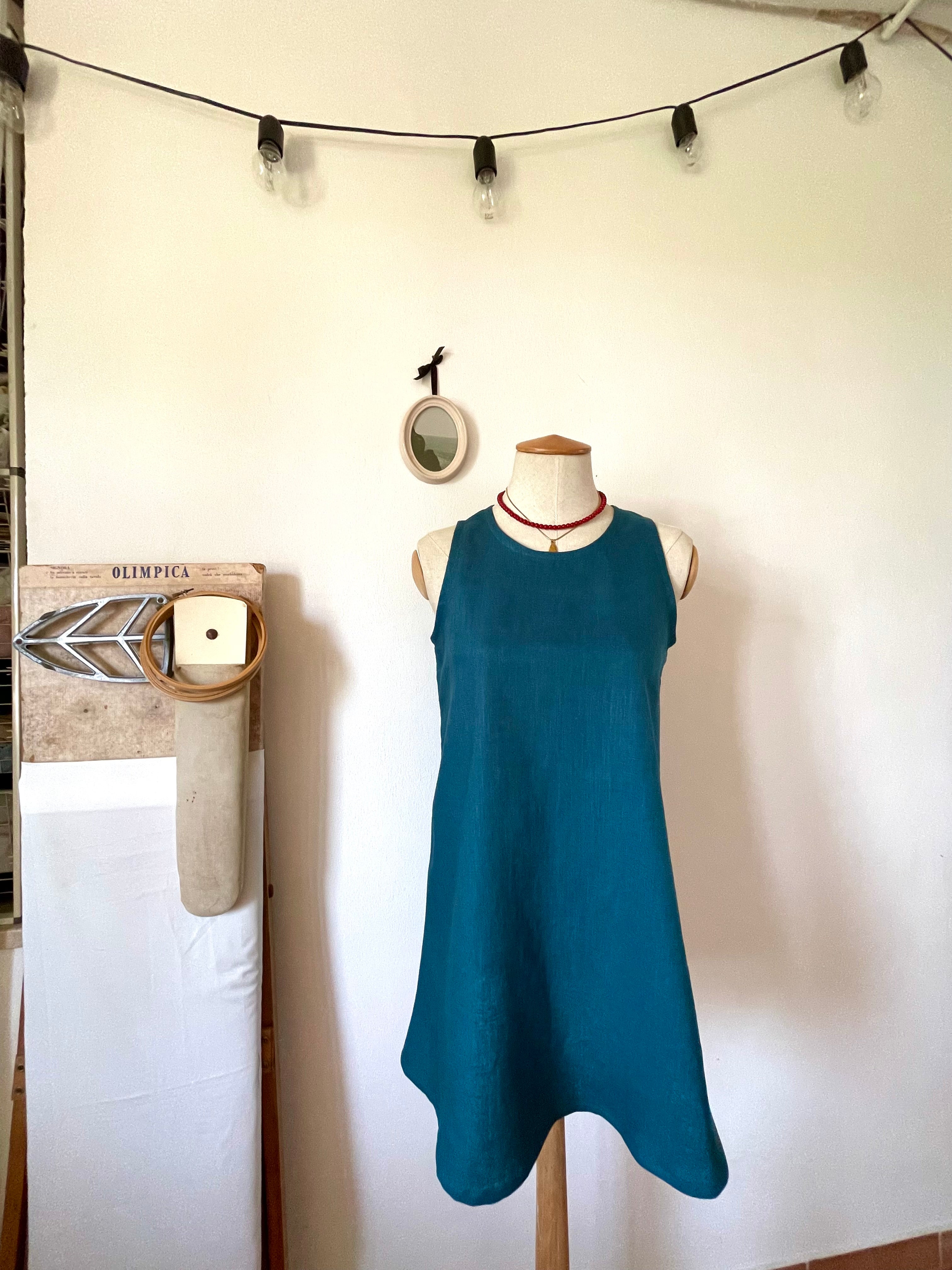 Vestito Riviera lino corto
