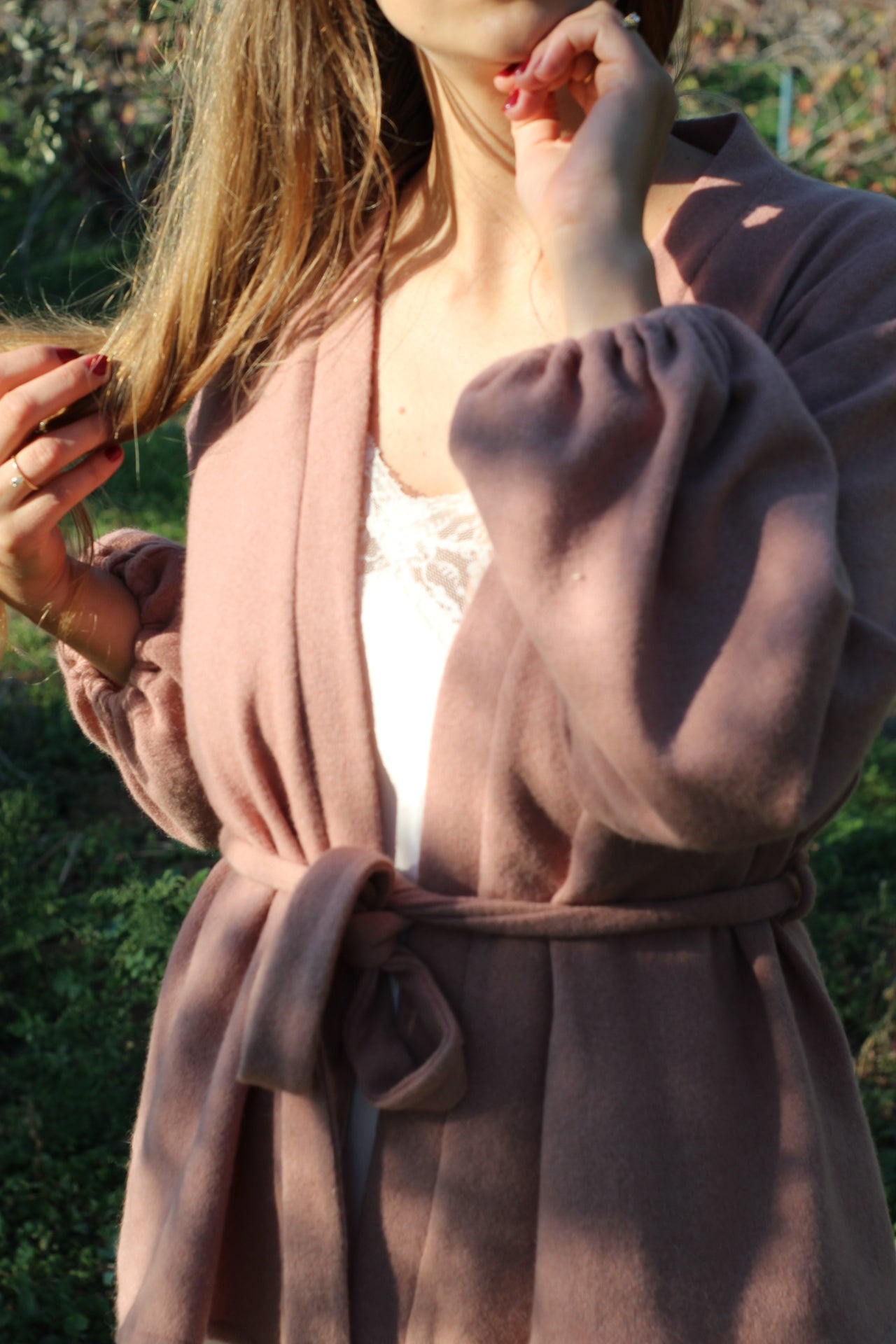 Cardigan Beatrice in lana pura