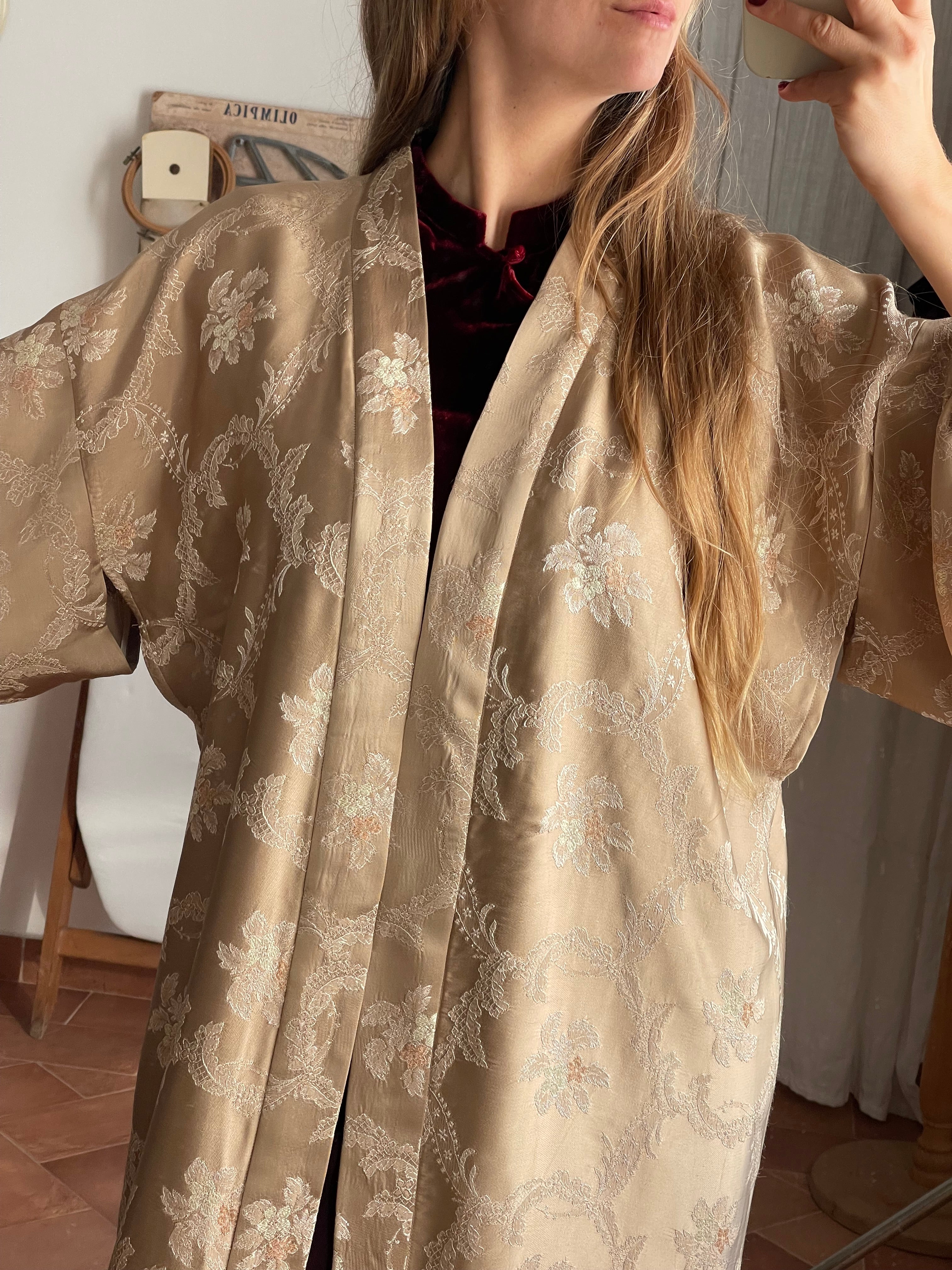 Kimono con frange
