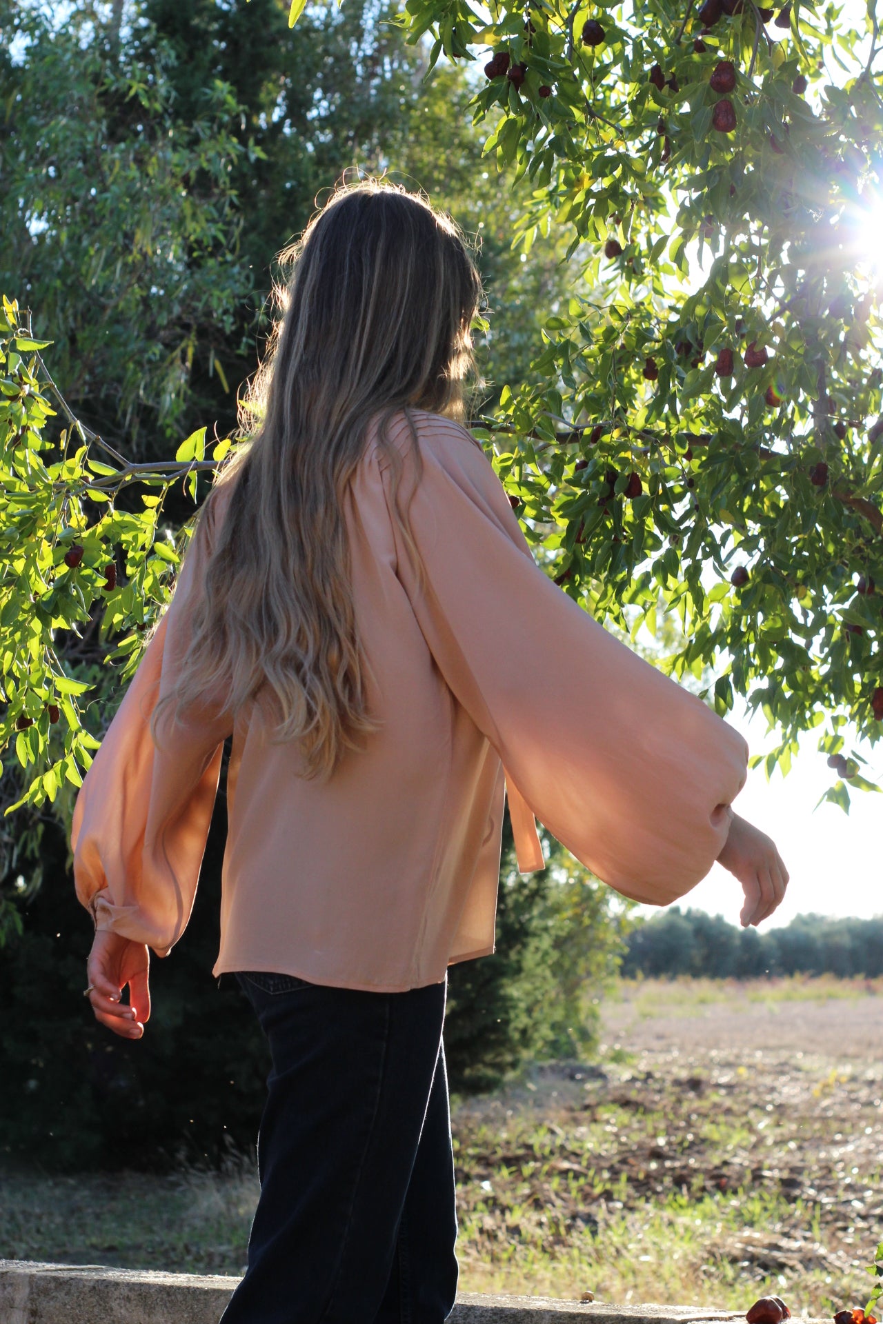Blusa Lucia seta