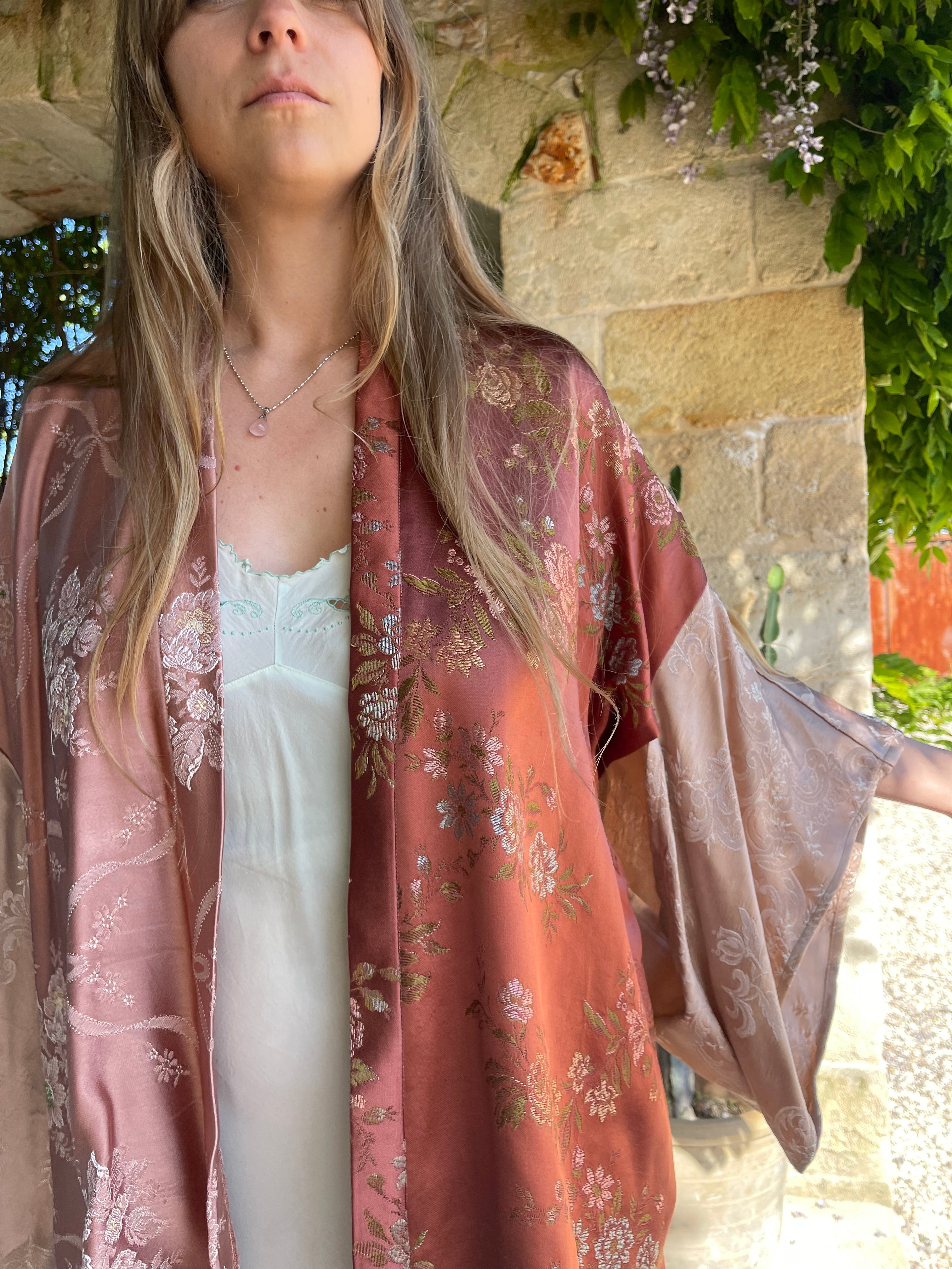 Kimono con frange