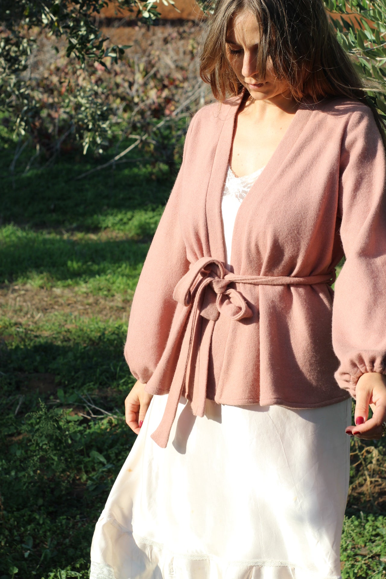 Cardigan Beatrice in lana pura