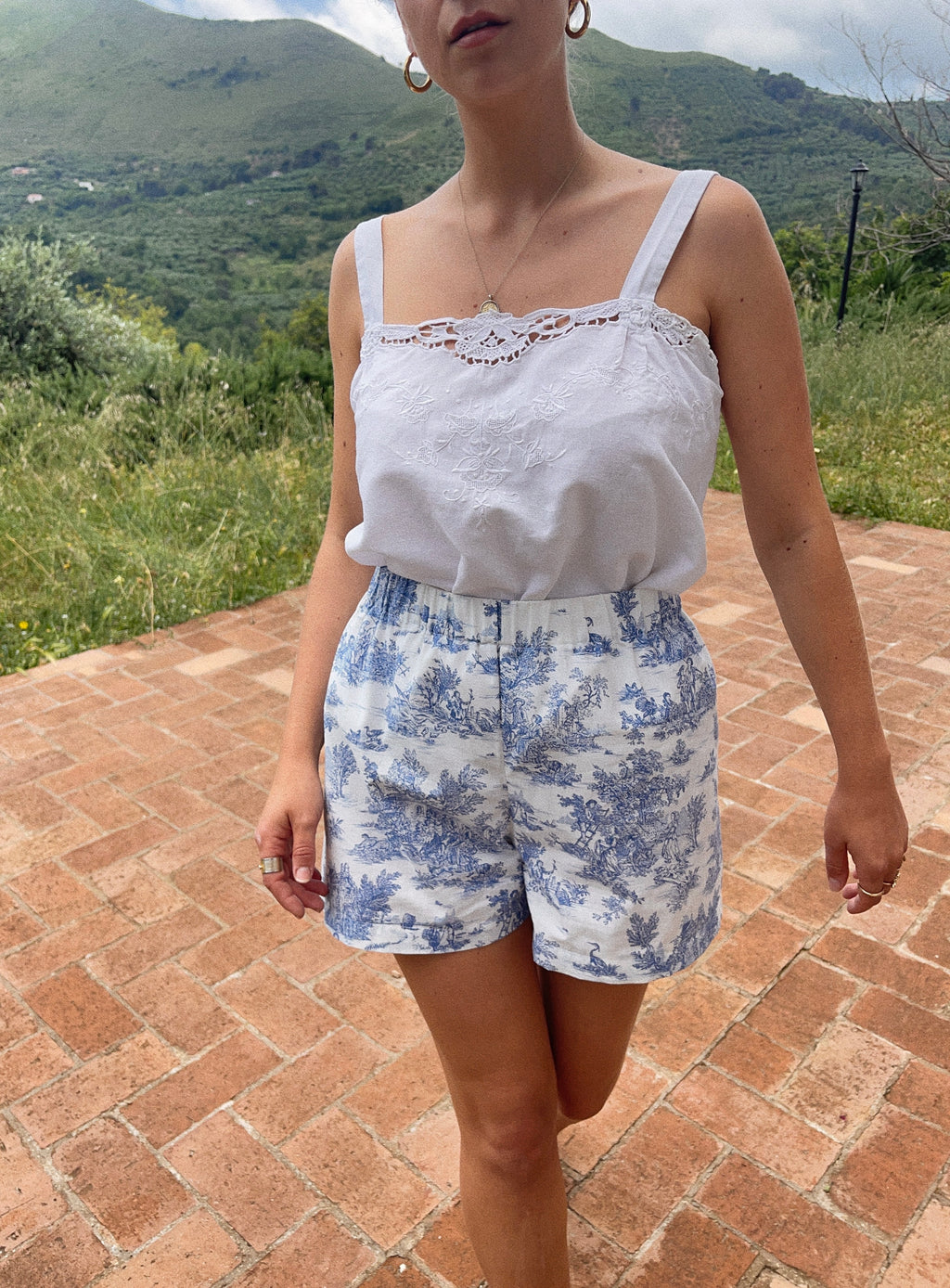 Pantaloncino Olivia cotone