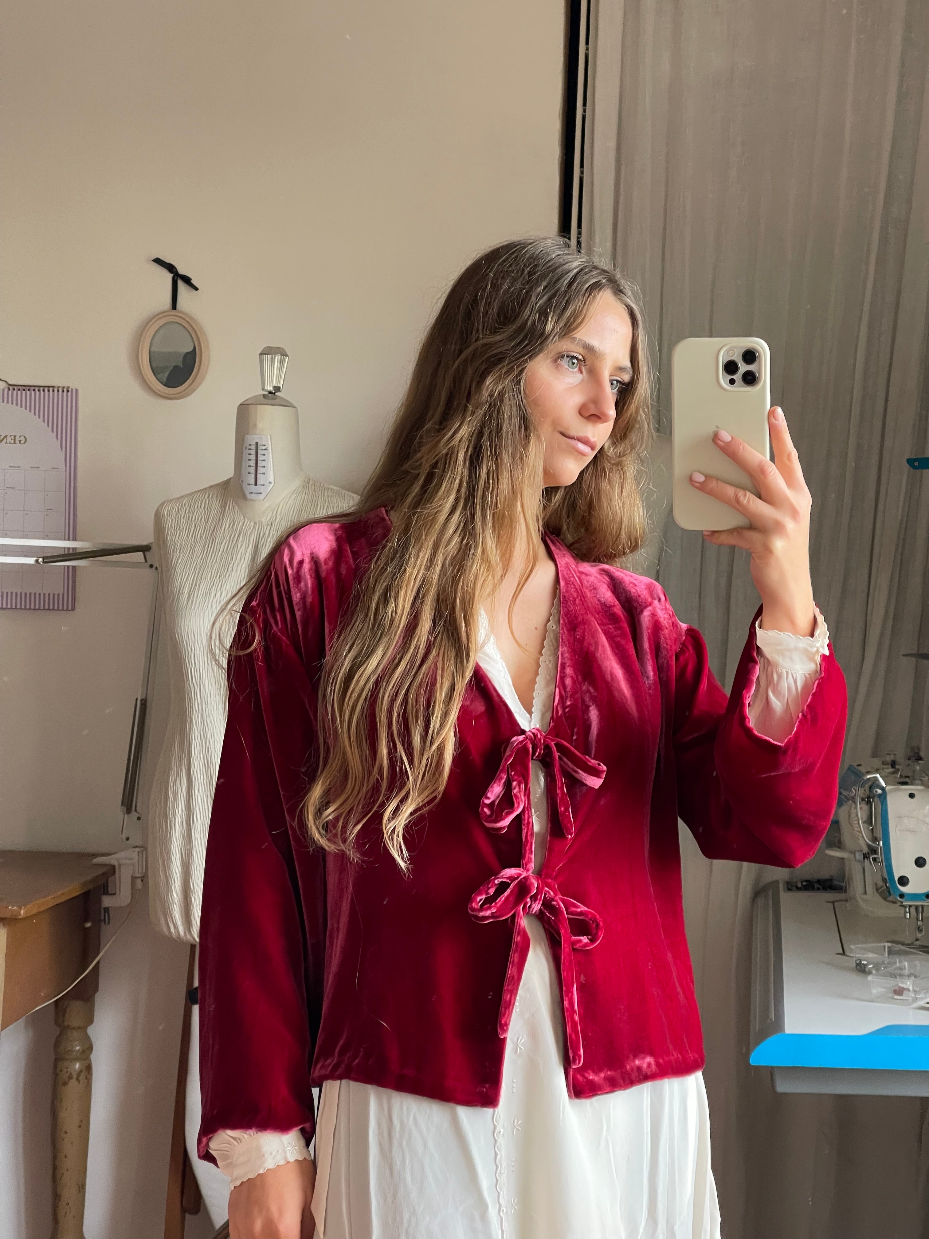 Cardigan Fiocchi Velluto Seta