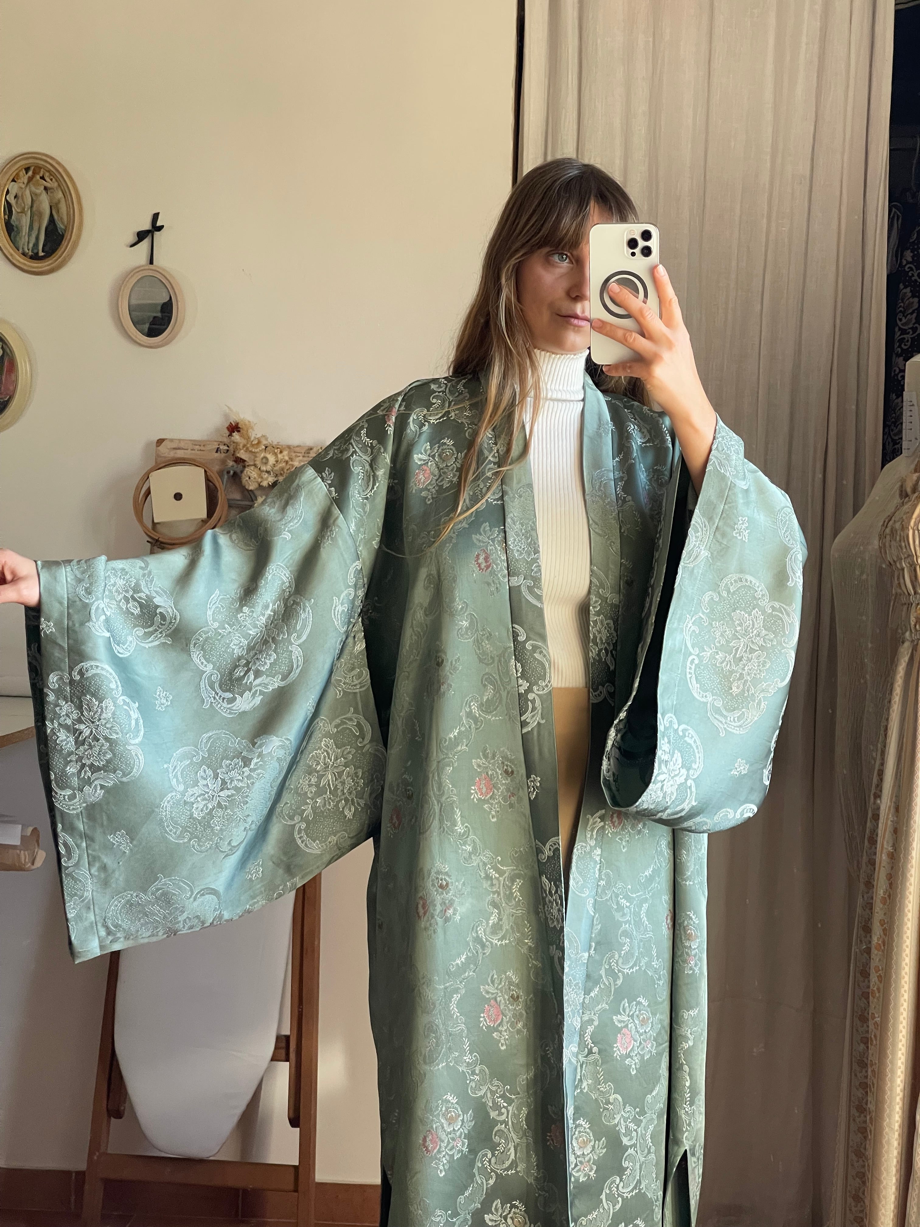 Kimono con frange