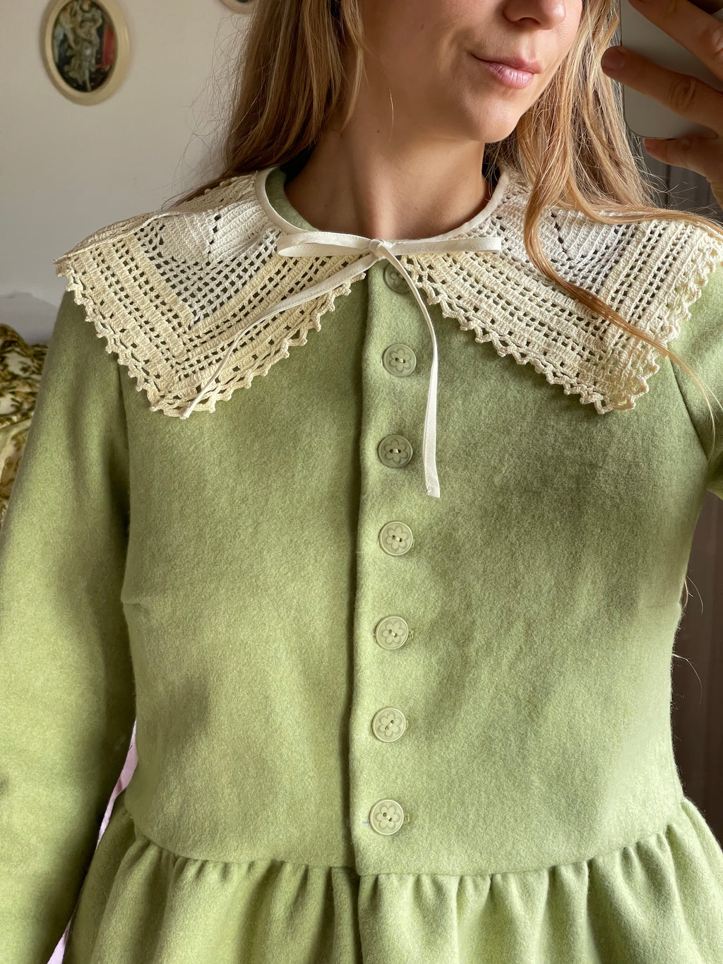 Colletto pizzo vintage