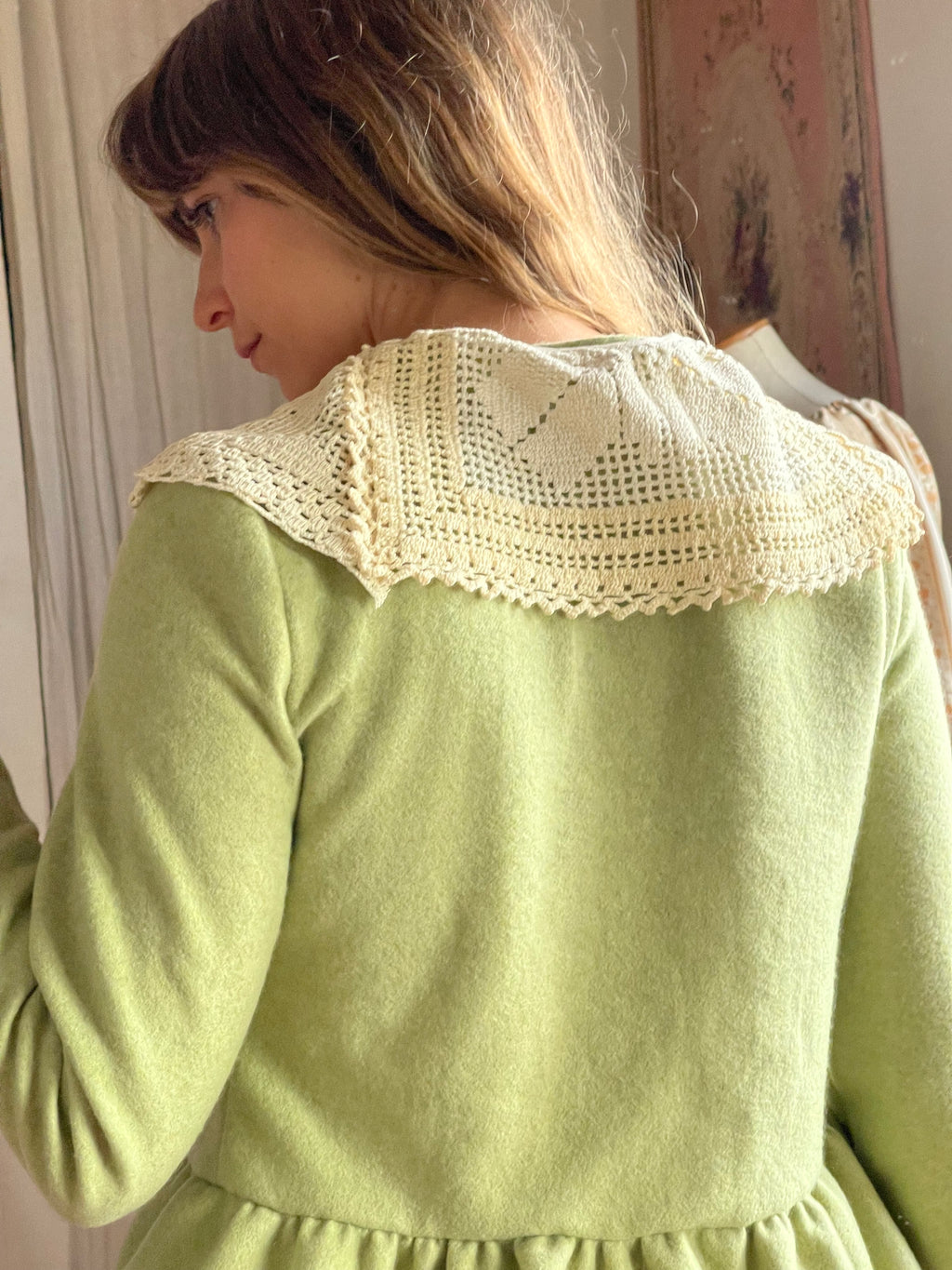 Colletto pizzo vintage