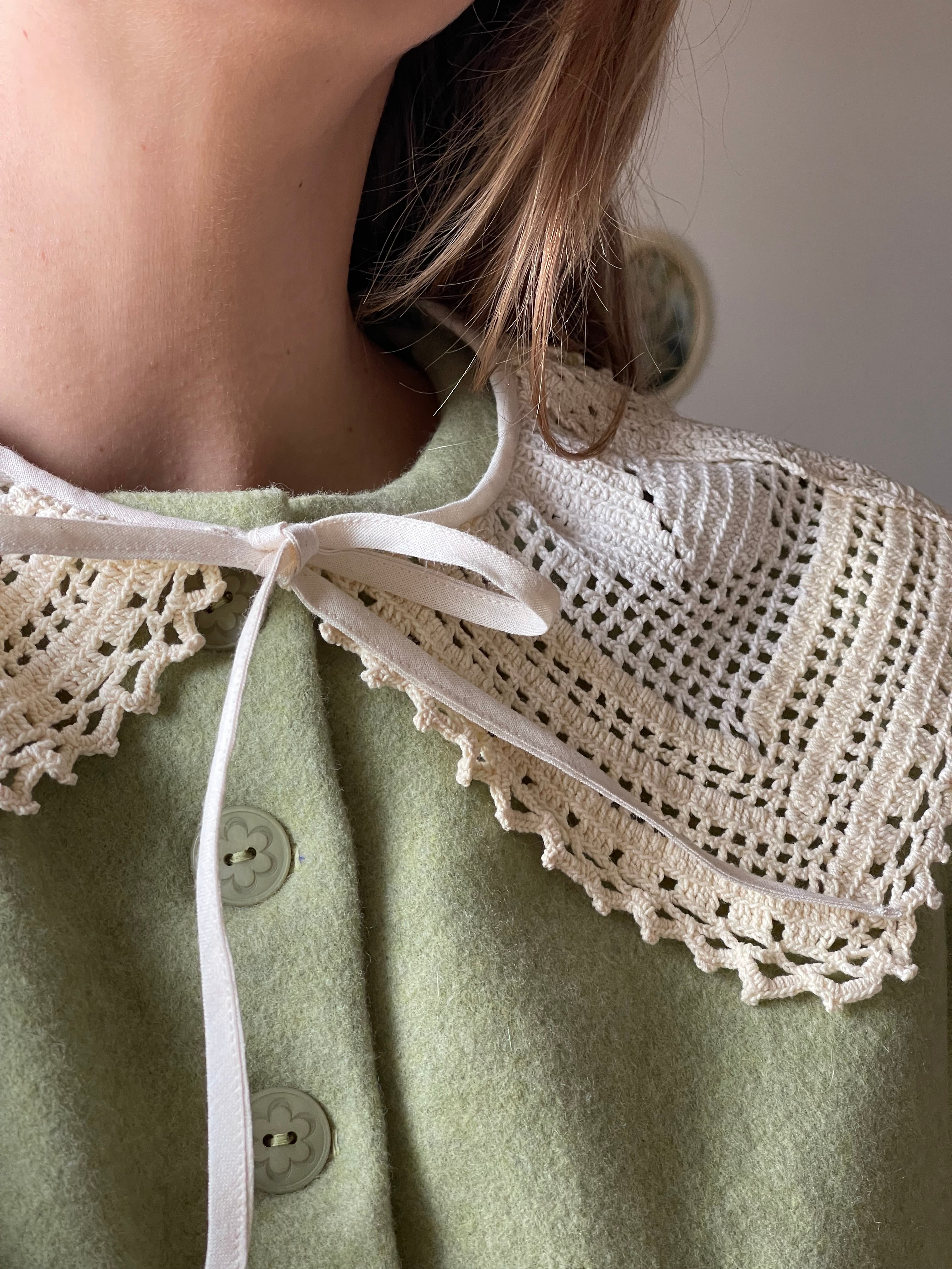 Colletto pizzo vintage