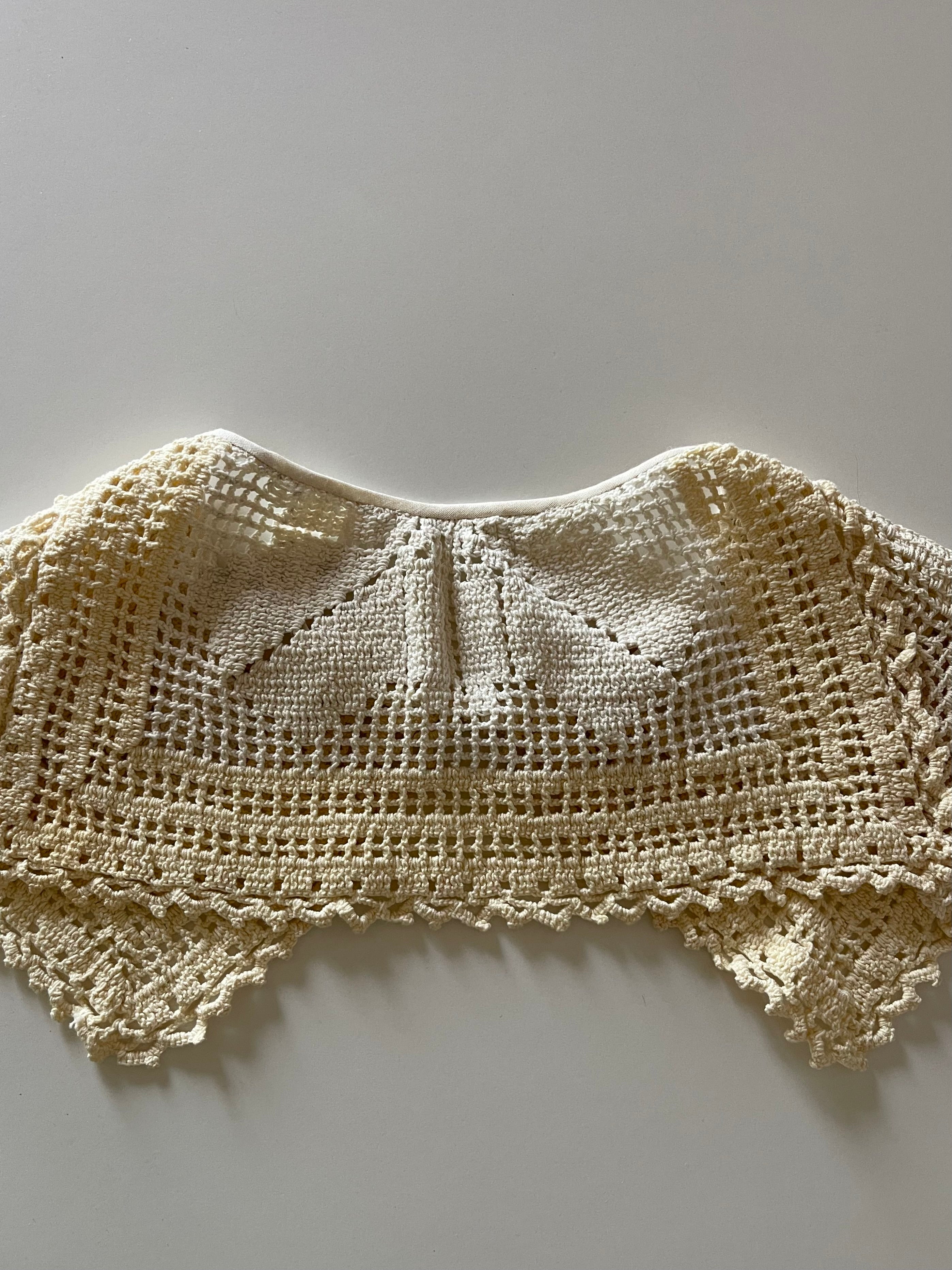 Colletto pizzo vintage