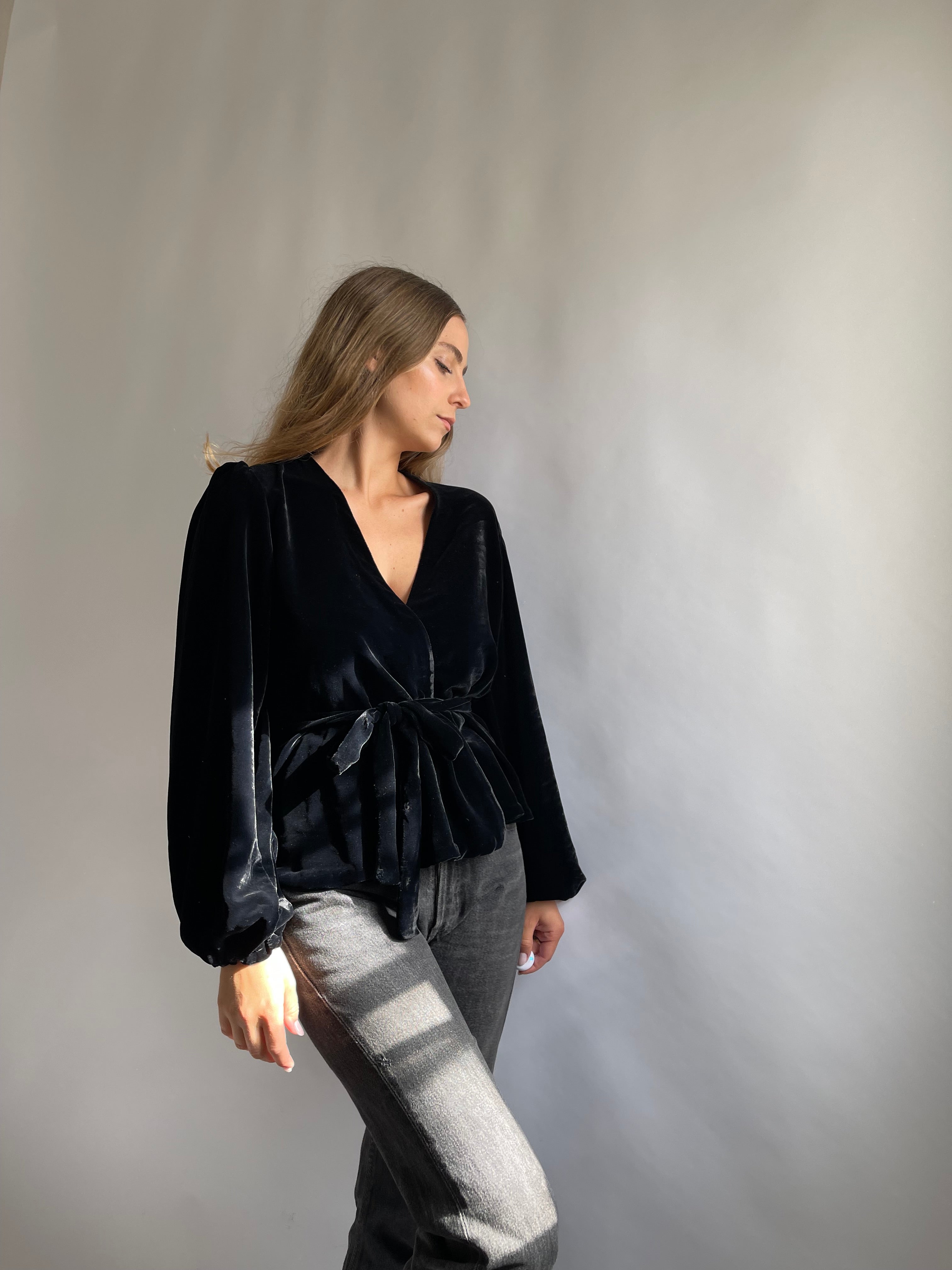 Cardigan Beatrice Velluto Seta