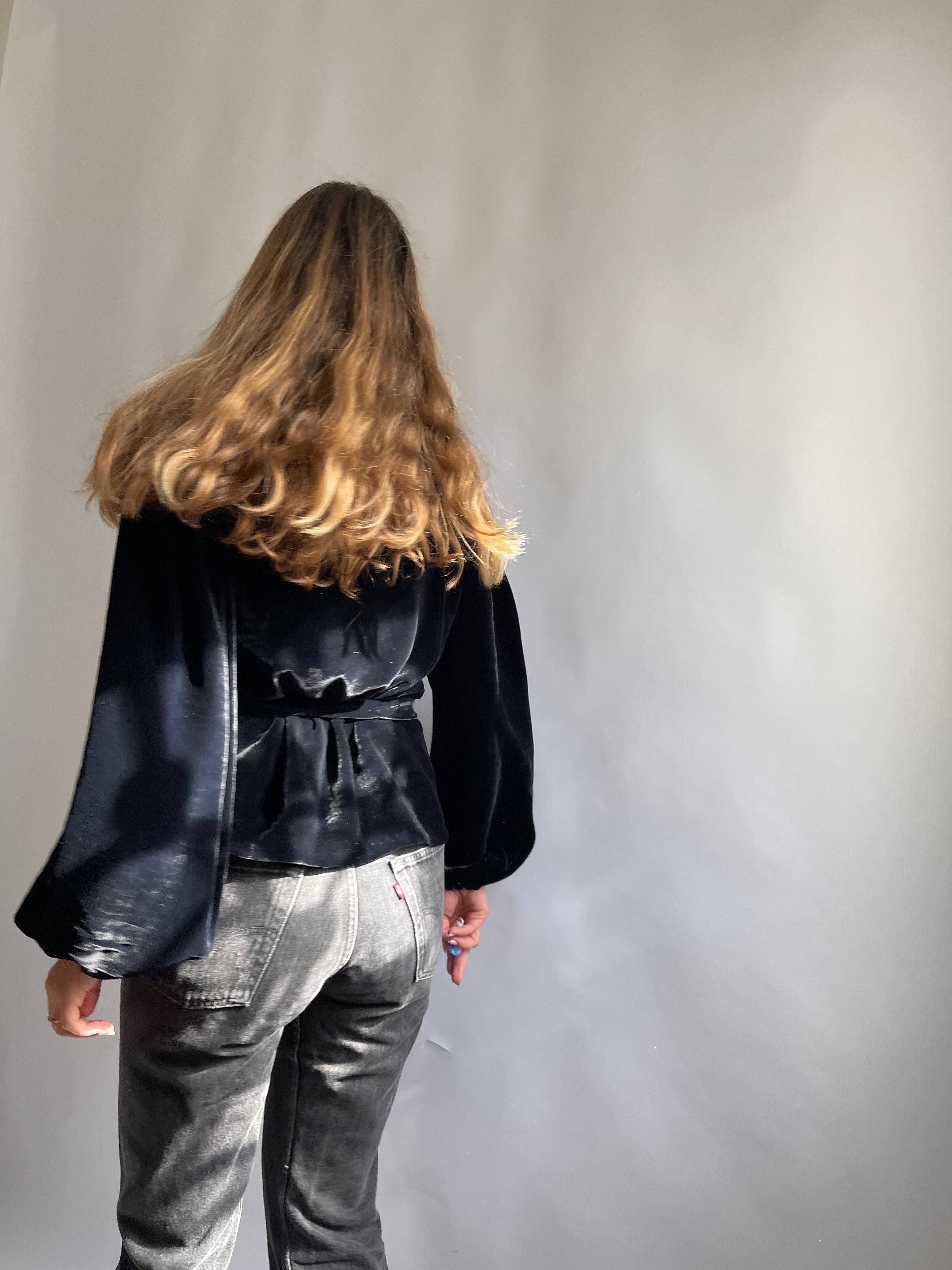 Cardigan Beatrice Velluto Seta