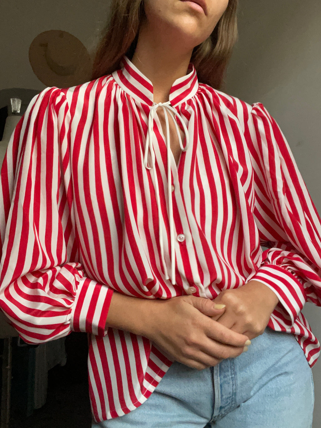 Camicia Poppy Pura Seta righe
