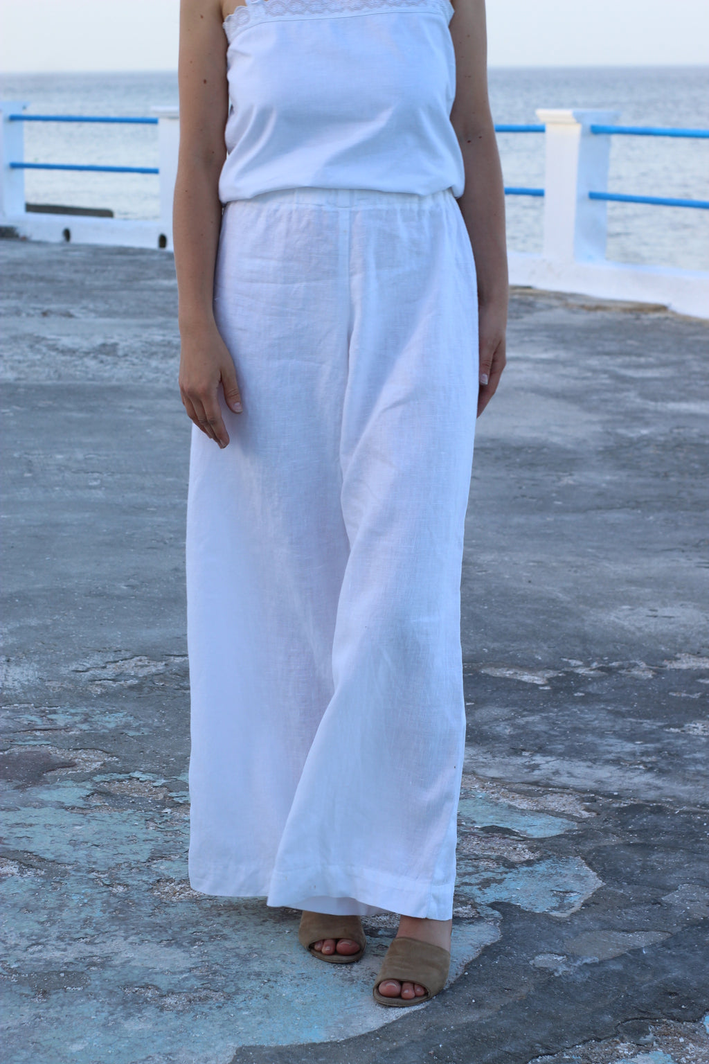 Pantalone Olivia lino