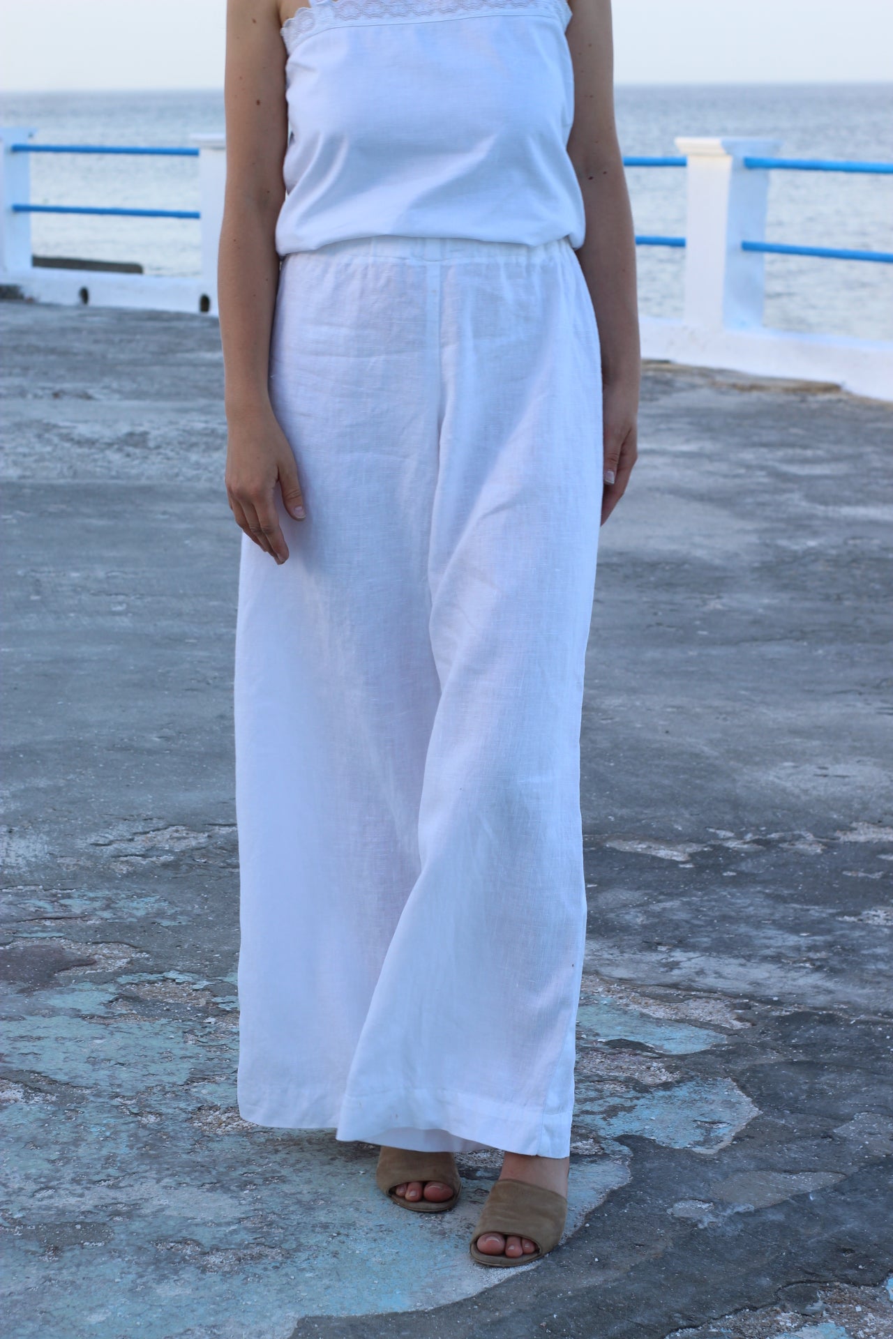 Pantalone Olivia lino