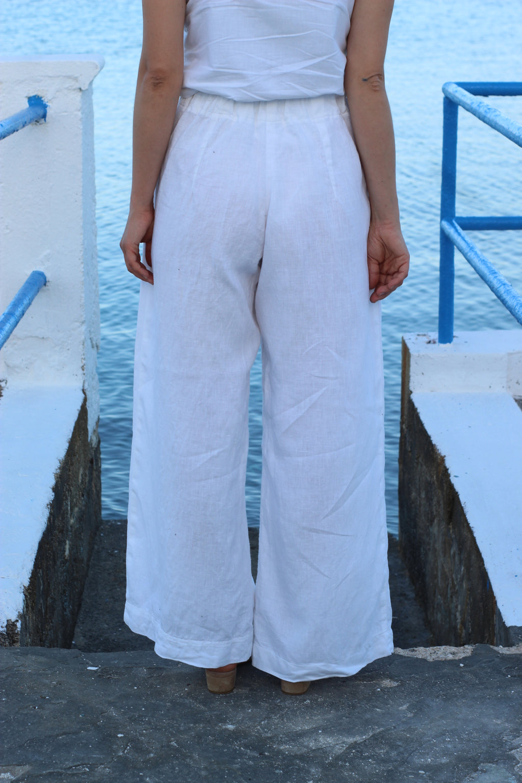 Pantalone Olivia lino