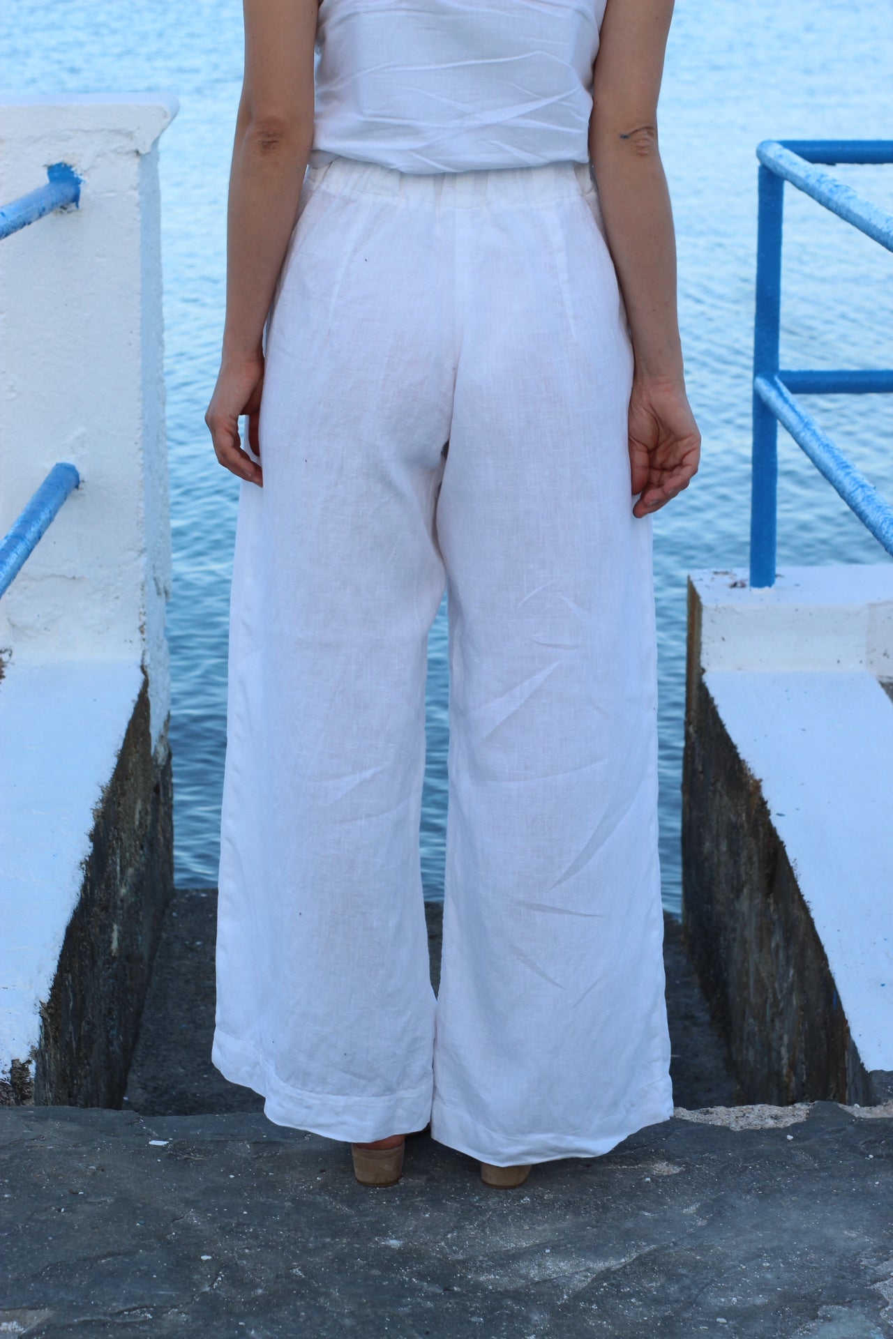 Pantalone Olivia lino