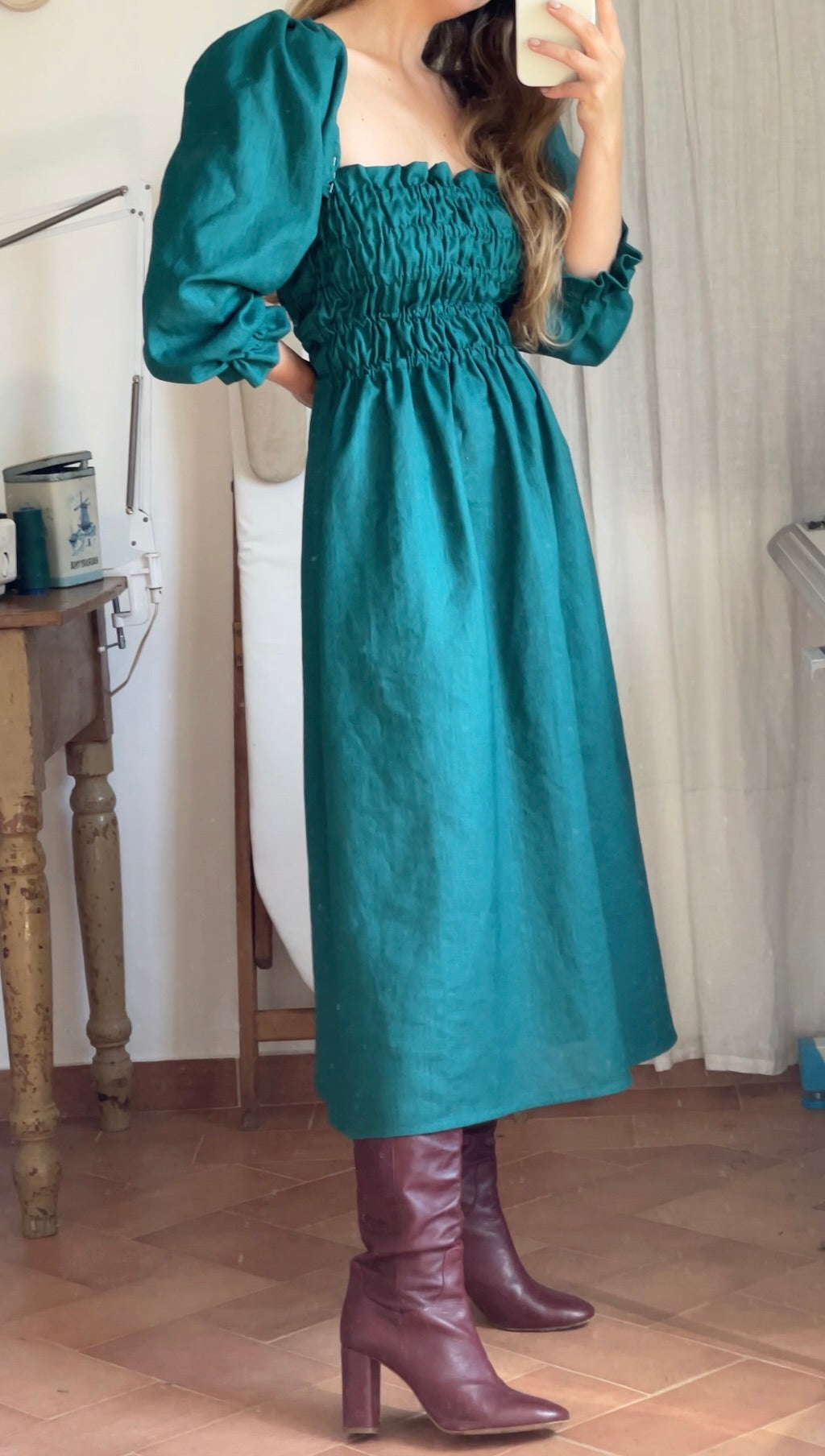 Vestito Pic-nic lino