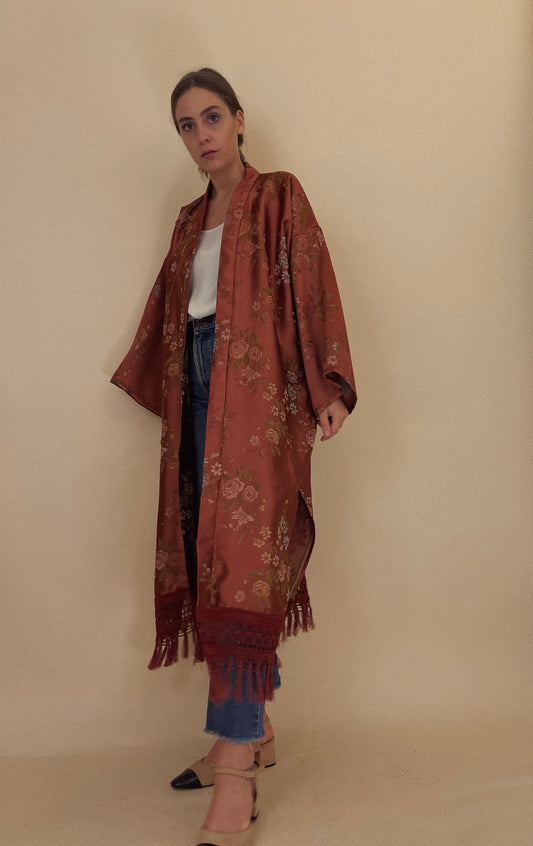 Kimono con frange